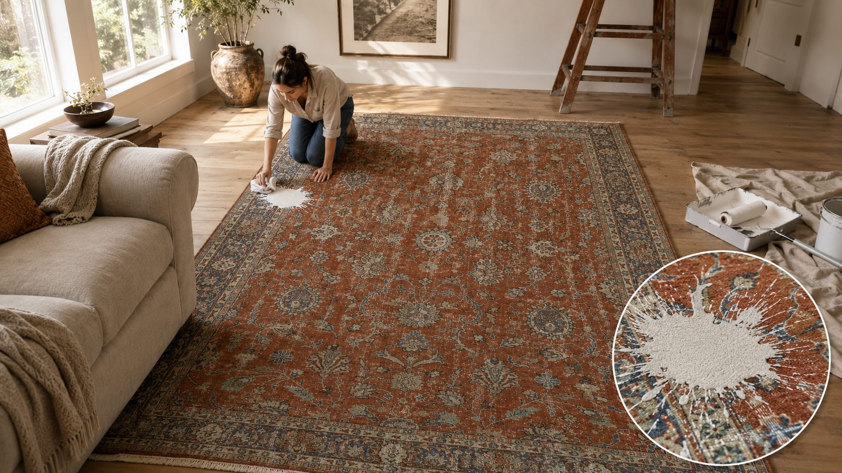 How to Get Paint Out of a Rug Without Ruining It: 10 Tips That Actually Work - Kirmen™