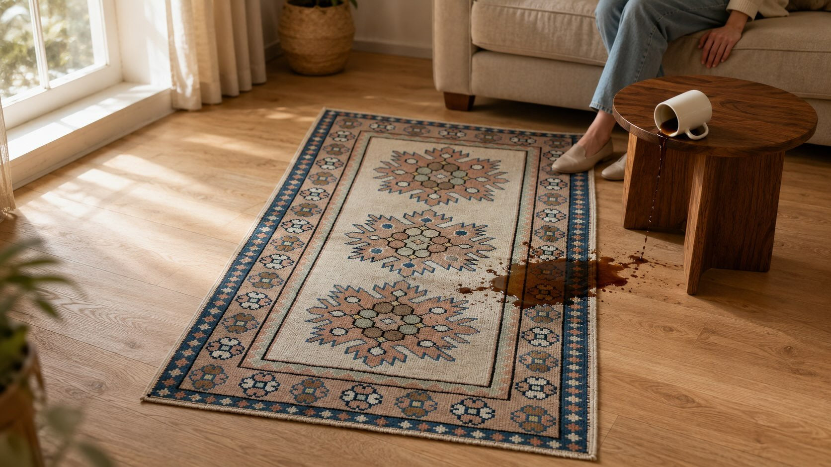 How to Remove Coffee Stains from Your Rug: The Ultimate Cleaning Guide - Kirmen™