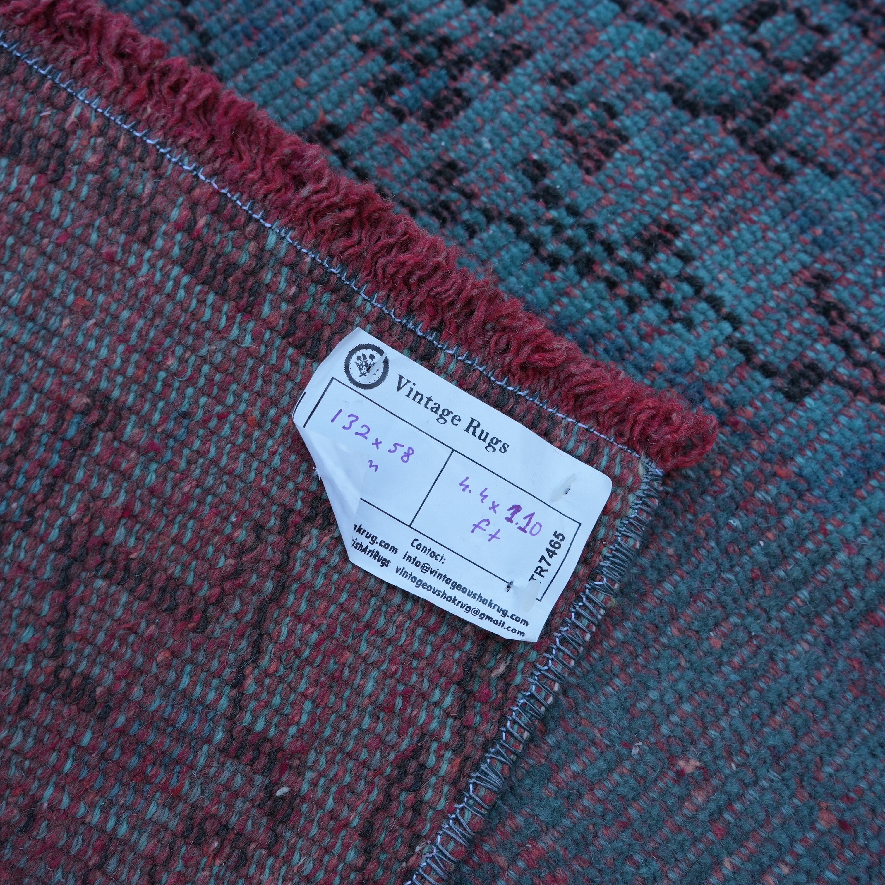 Aaren - Overdyed Mini Rug