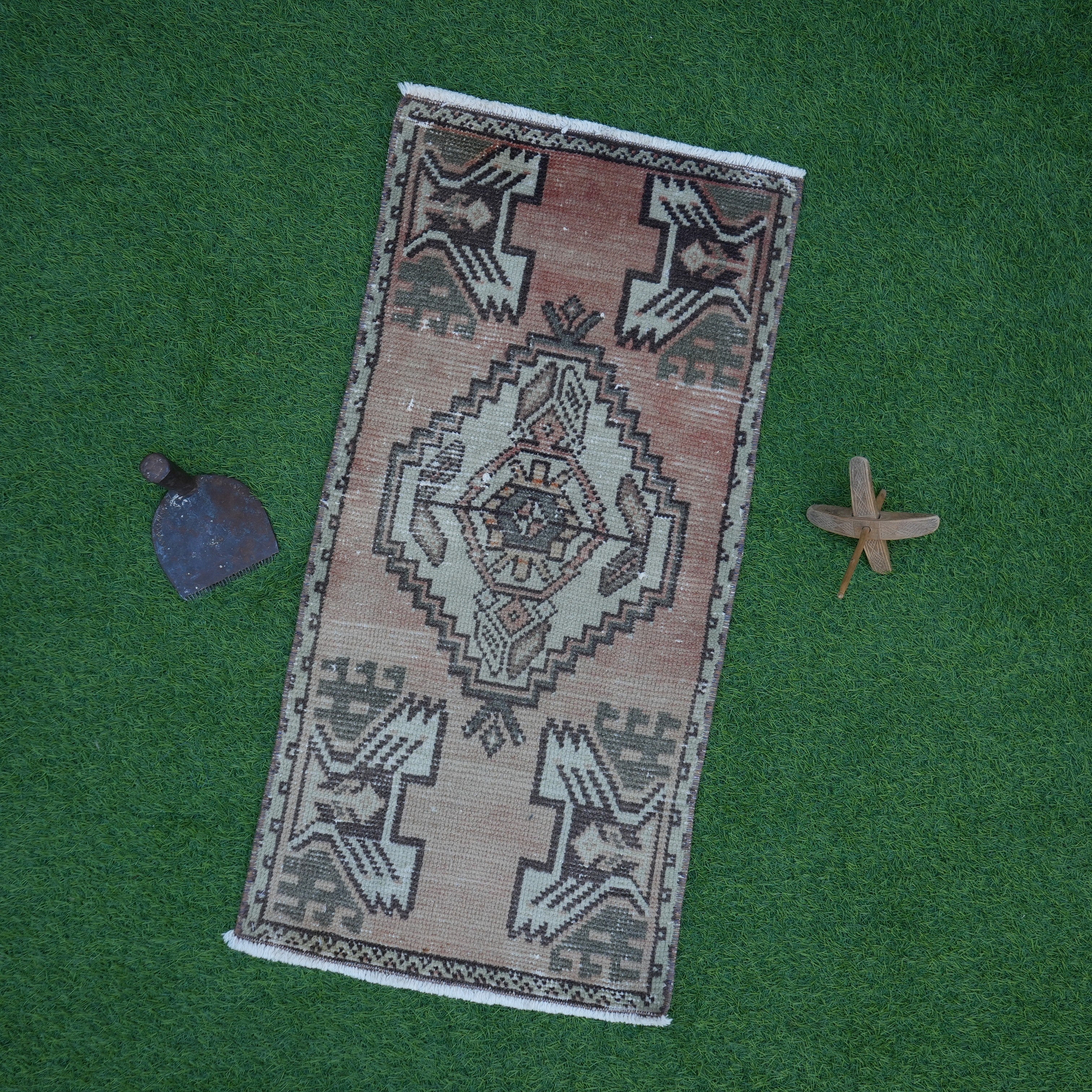 Hattie - Small Vintage Carpet