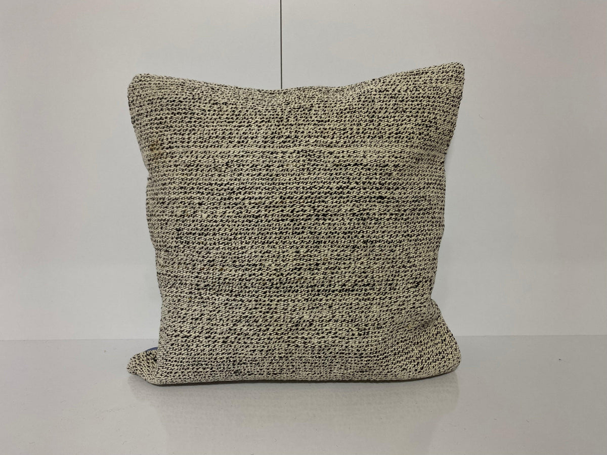 Colorful throw pillow with traditional design, handmade in Turkey – KK00129.