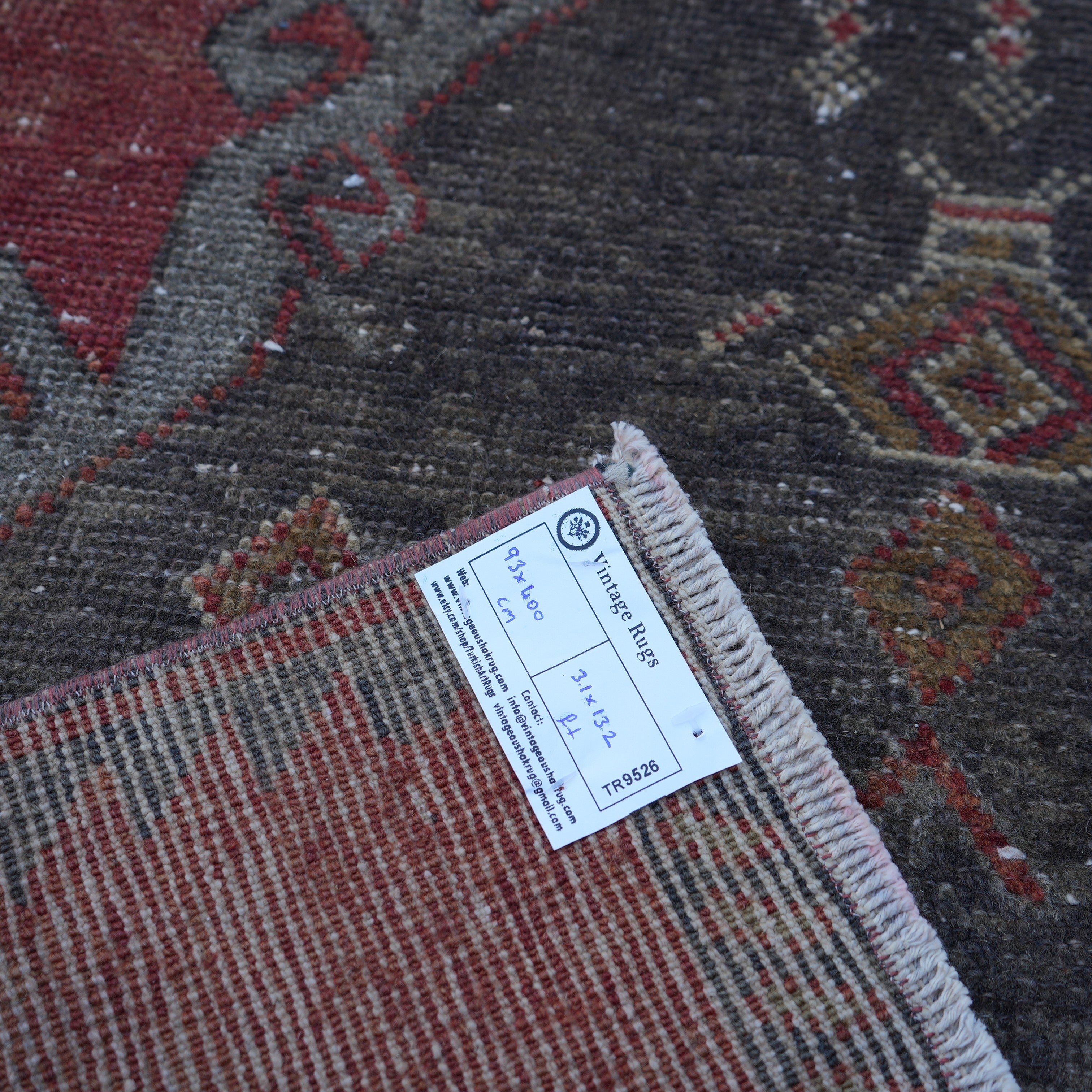Vanna - Vintage Turkish Runner Rug