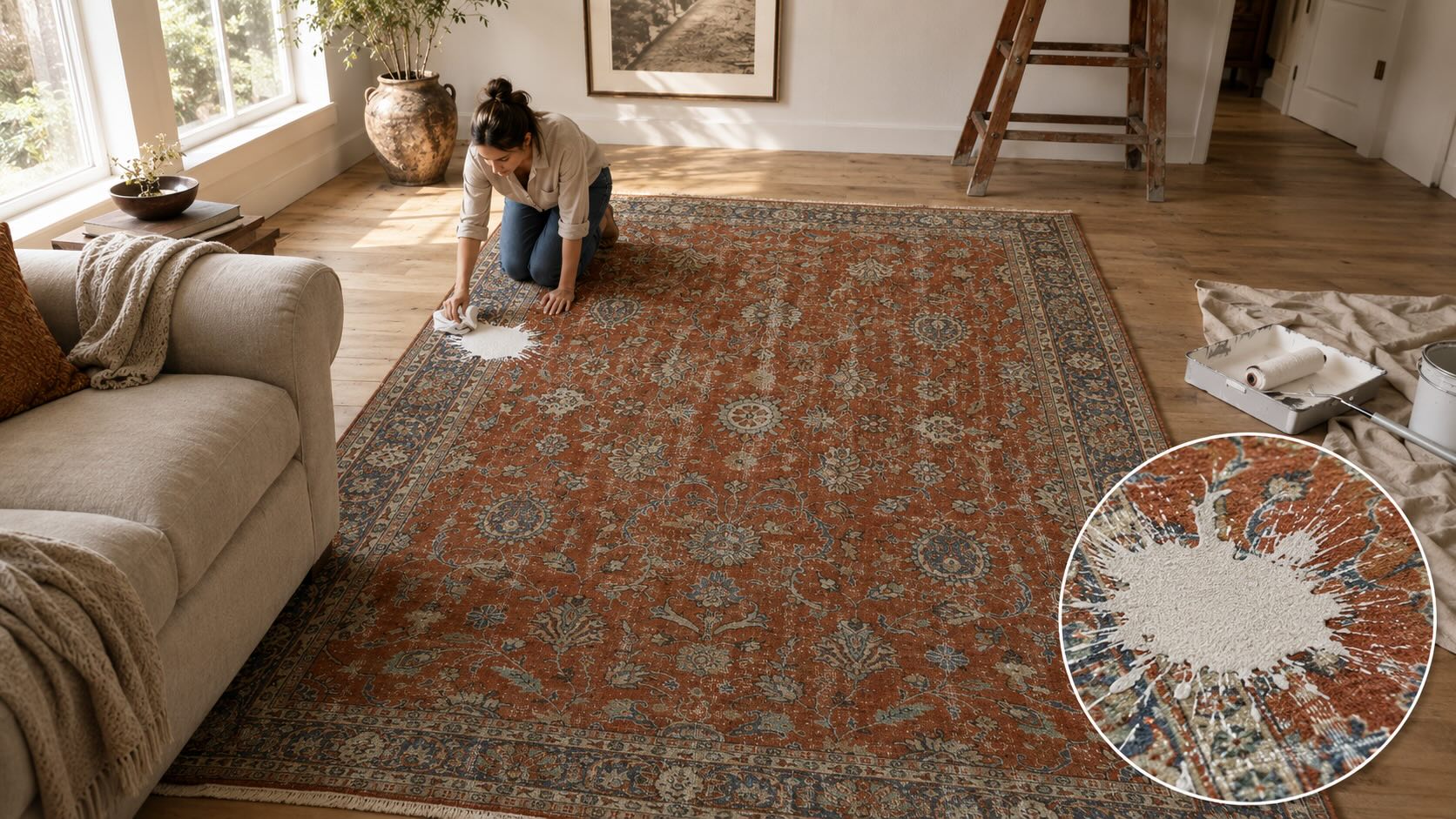 How to Get Paint Out of a Rug Without Ruining It: 10 Tips That Actually Work - Kirmen™