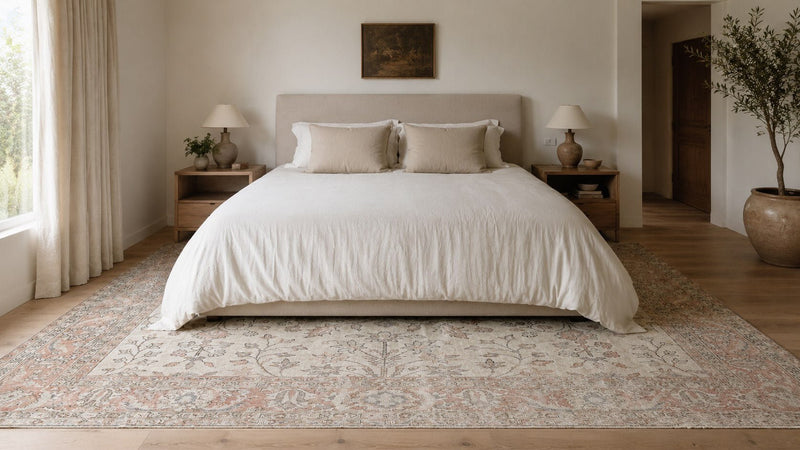 The Best Rug Size for a King Bed