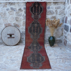 Vanna - Vintage Turkish Runner Rug