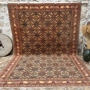 Coral - Vintage Geometric Rug