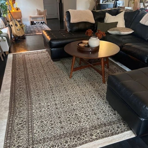 Brown vintage rugs