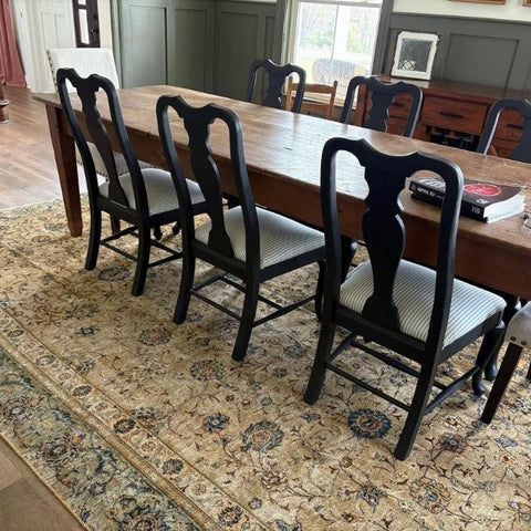 Green vintage rugs