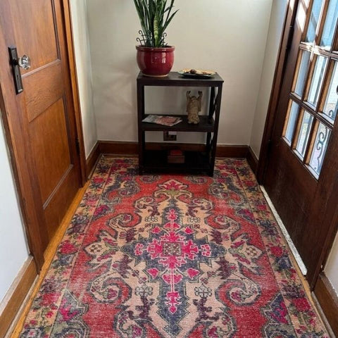 Pink vintage rugs