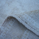 Additional view of the beige Turkish authentic vintage rug, hand-knotted in wool.