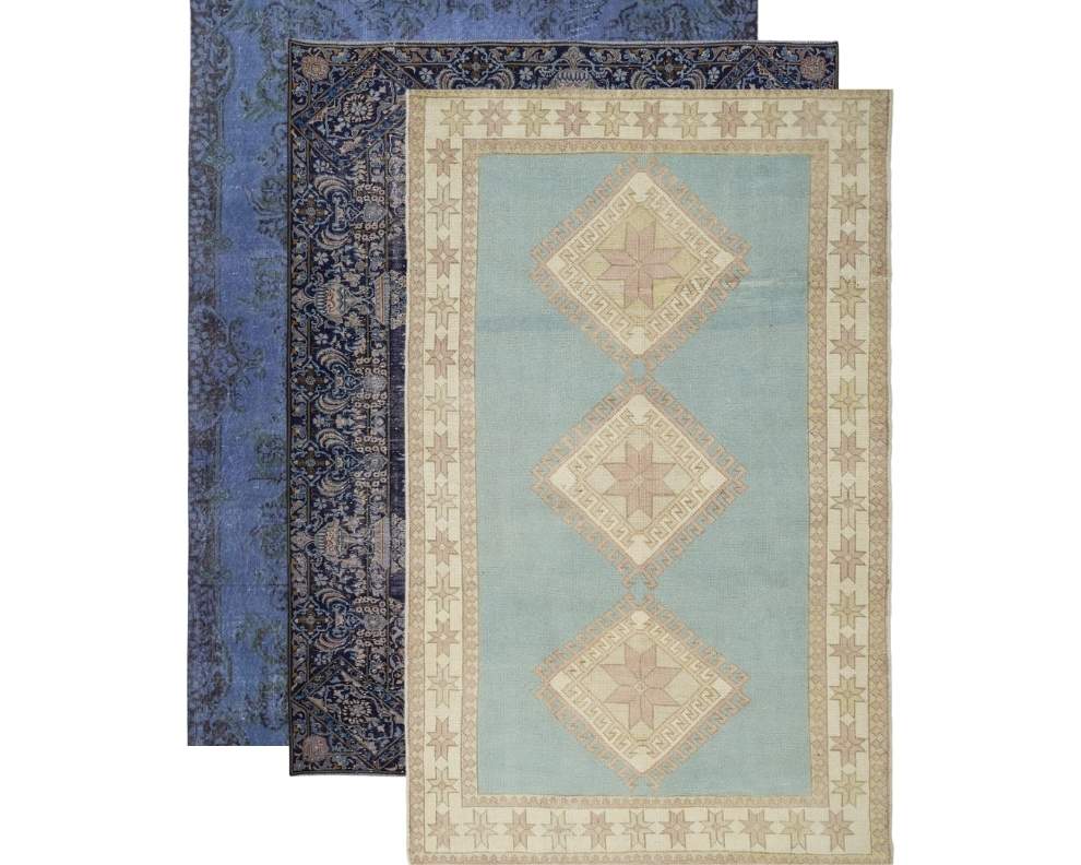 トルコヴィンテージラグ OldTurkishVintage Oushak Rug（Amazon.com 
