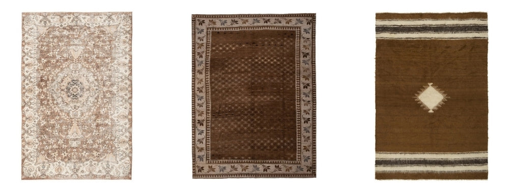 brown rugs