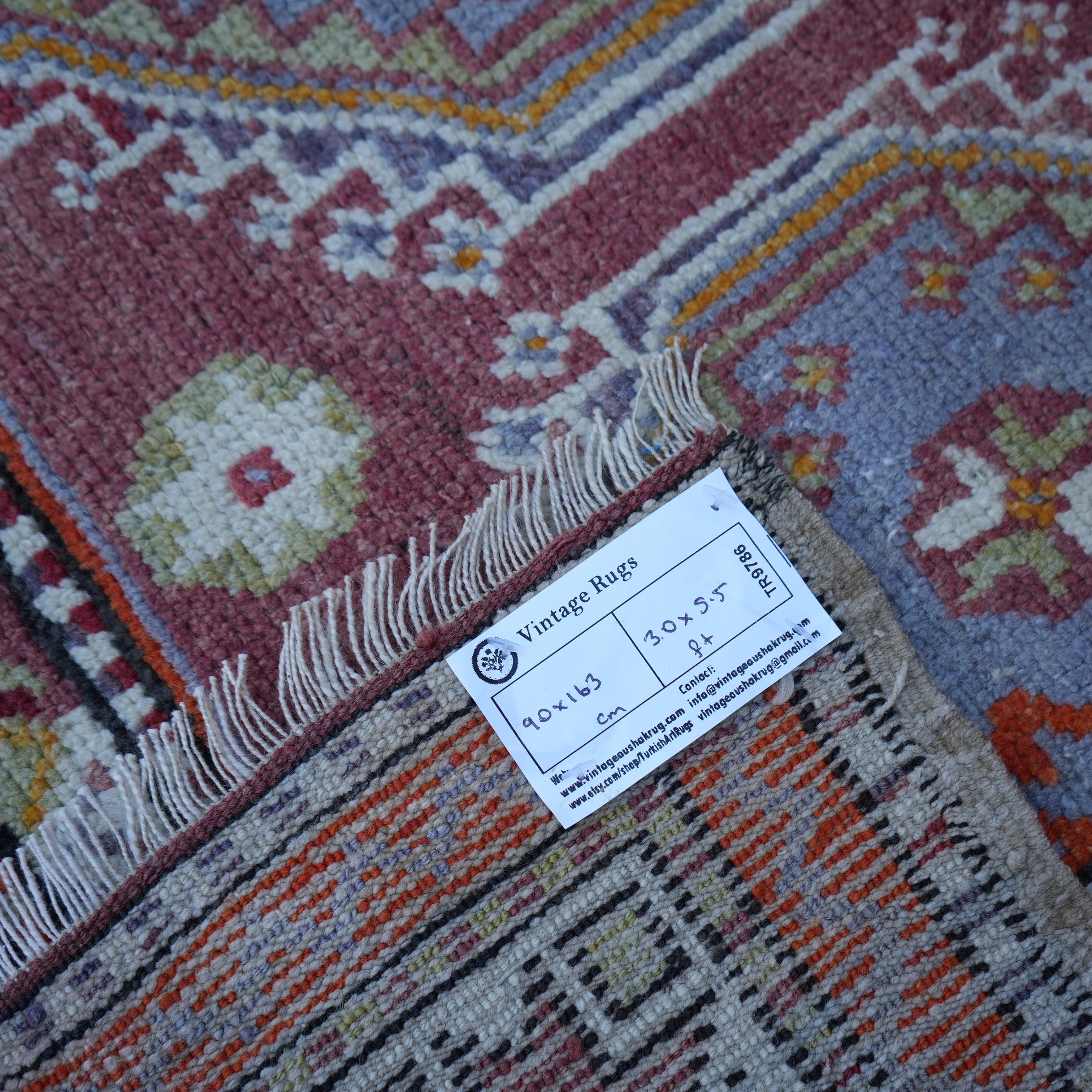 Coreen - Handmade Vintage Rug