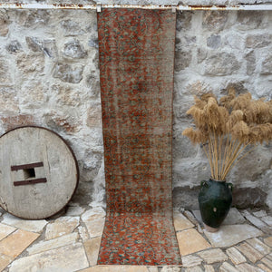 Marsh - Distressed Floral Runner Rug
