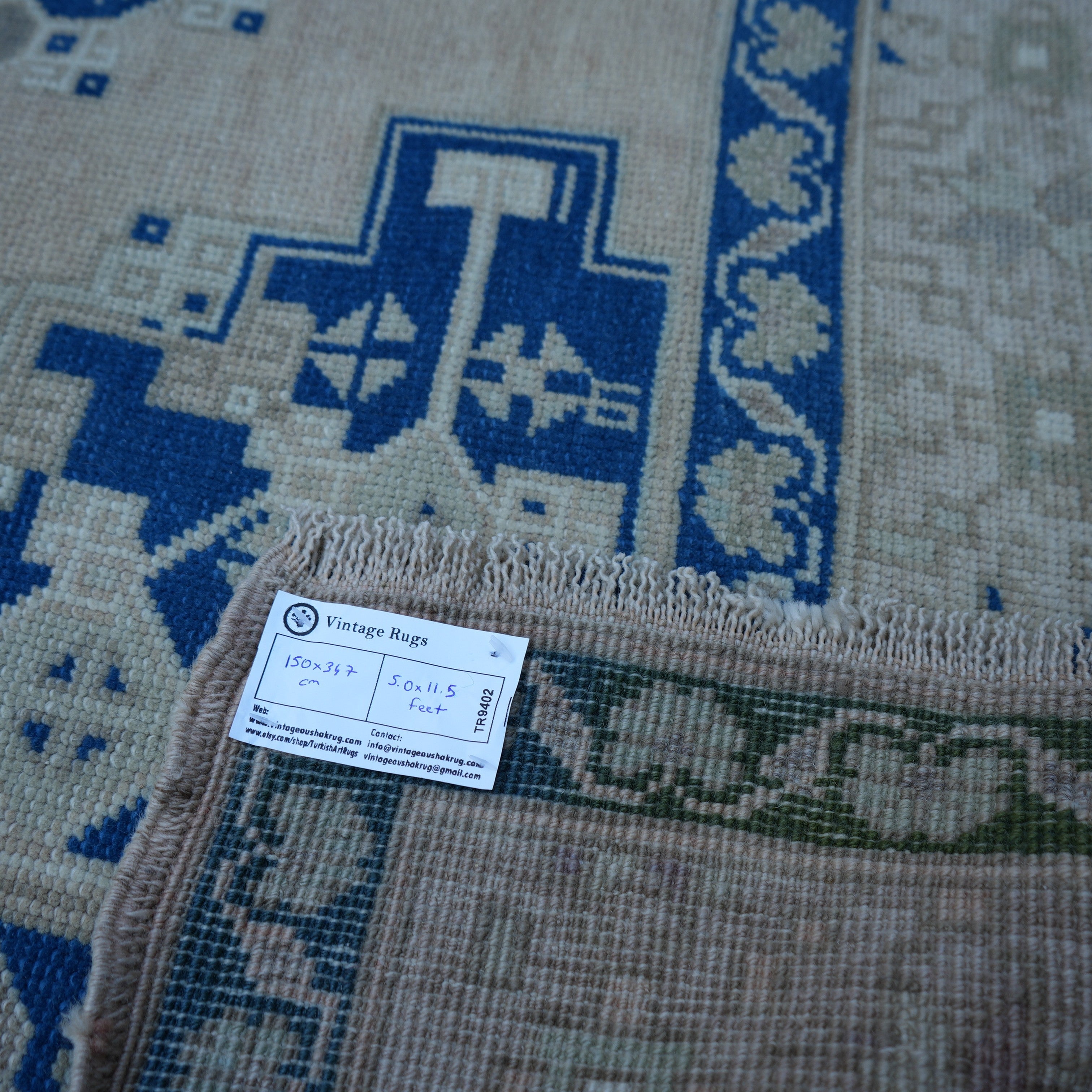 Elane - Vintage Wool Rug