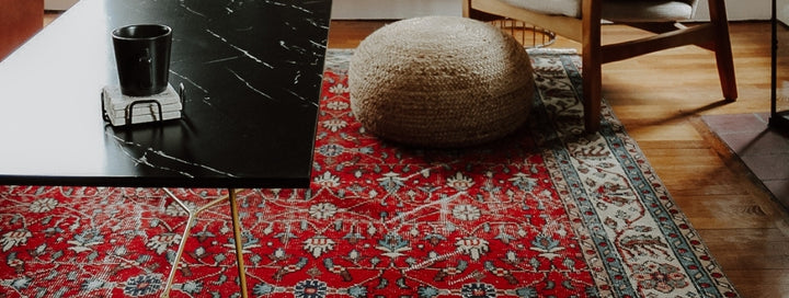 Floral vintage rugs
