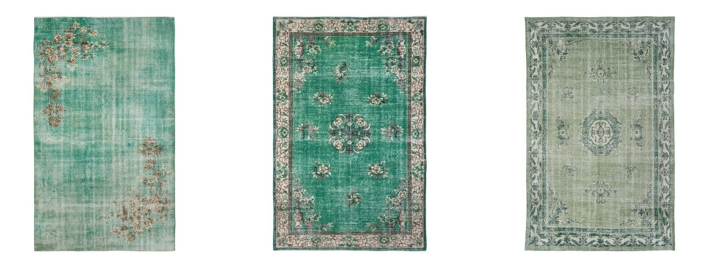 green rugs