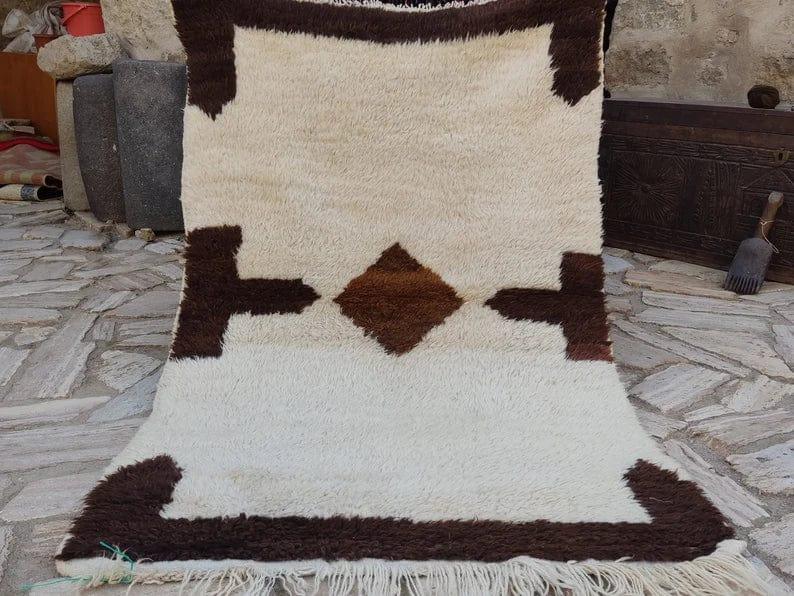 3' x 5' Vintage Shag Rug, Brown - Hamilton – Kirmen™