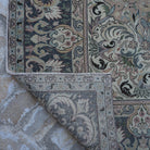Additional view of the pink hand-knotted persian rug, hand-knotted in wool and cotton.
