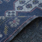 Additional view of the pink handknotted turkish rug, hand-knotted in wool.