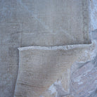 1970s beige Turkish handmade neutral rug with neutral design, hand-knotted weave and low pile.
