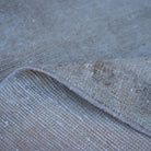 Additional view of the beige Turkish handmade neutral rug, hand-knotted in wool and cotton.