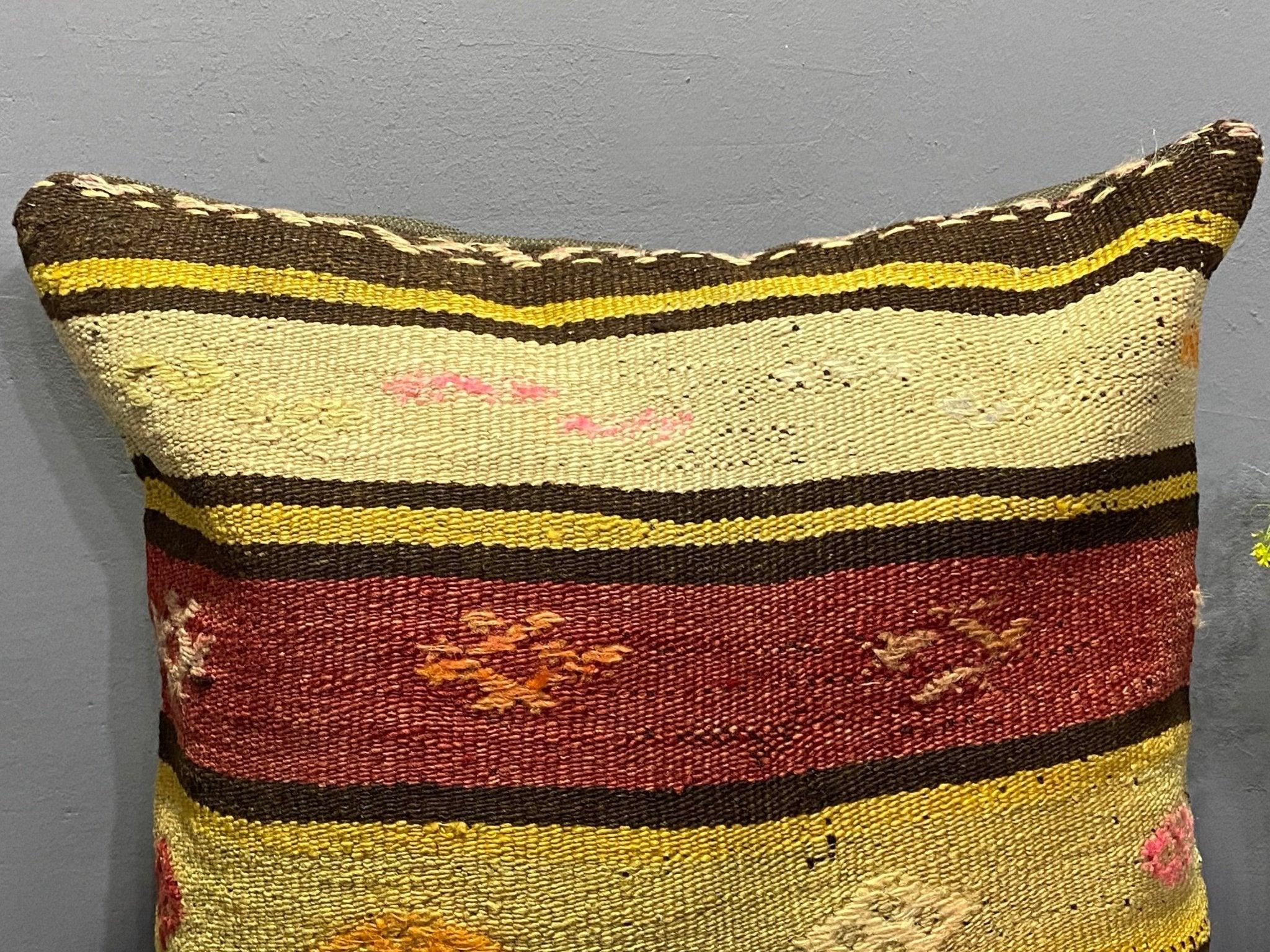 Kilim Pillow 20x20 inch, #00108