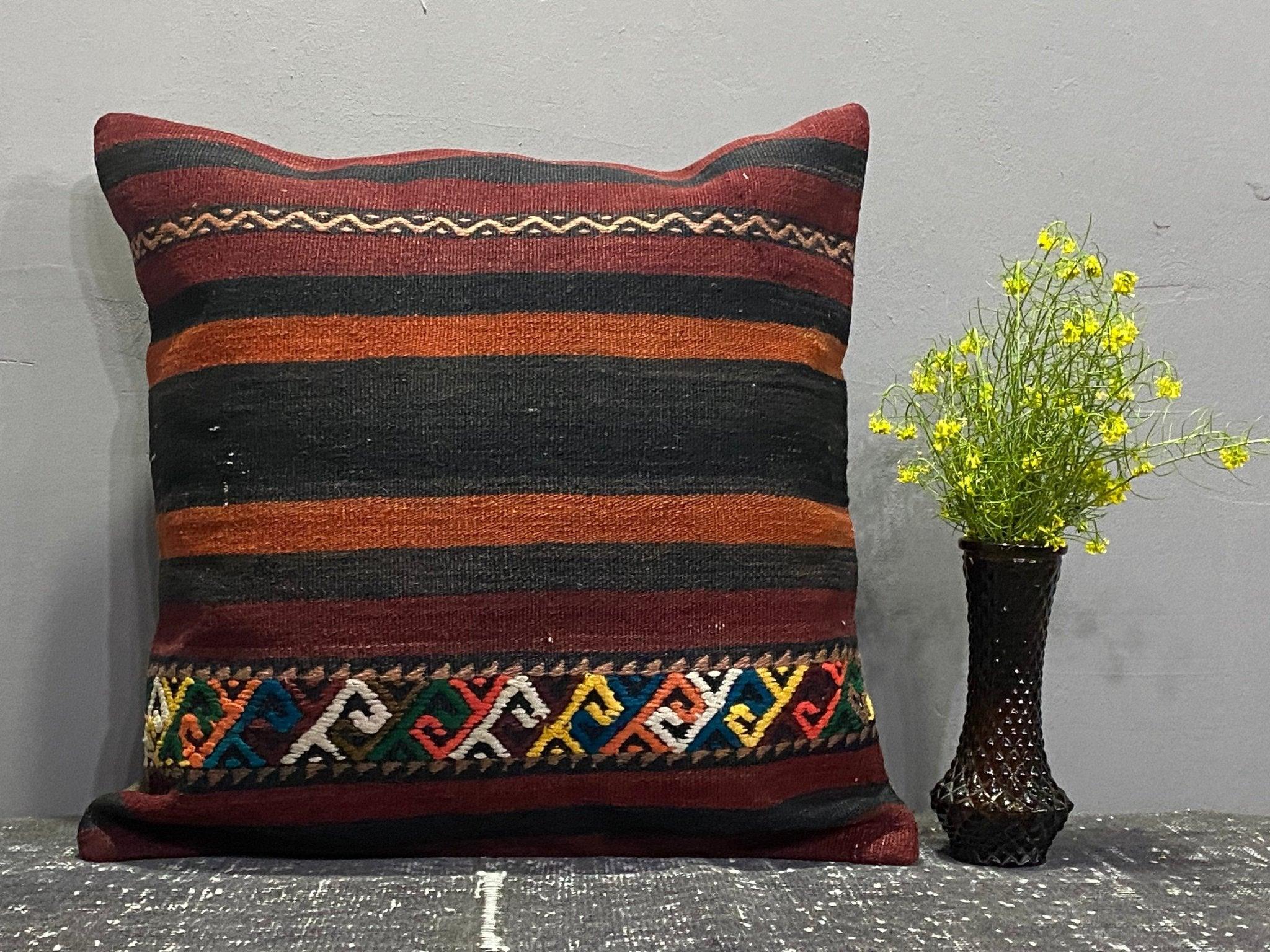 Kilim Pillow 20x20 inch, #00153