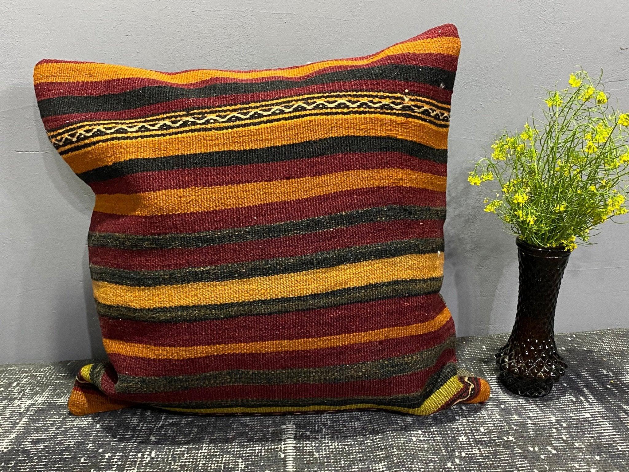 Kilim Pillow 20x20 inch, #00224