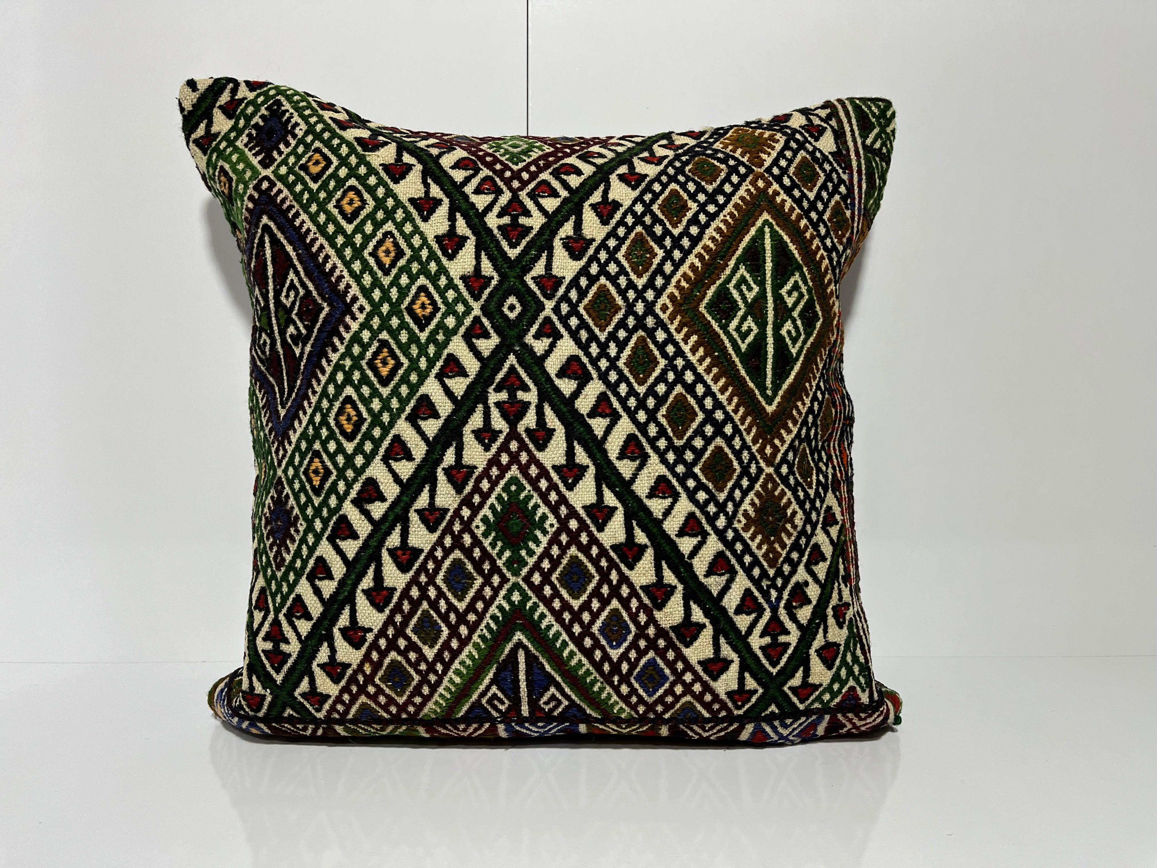 Kilim Pillow 20x20 inch, #EE00109