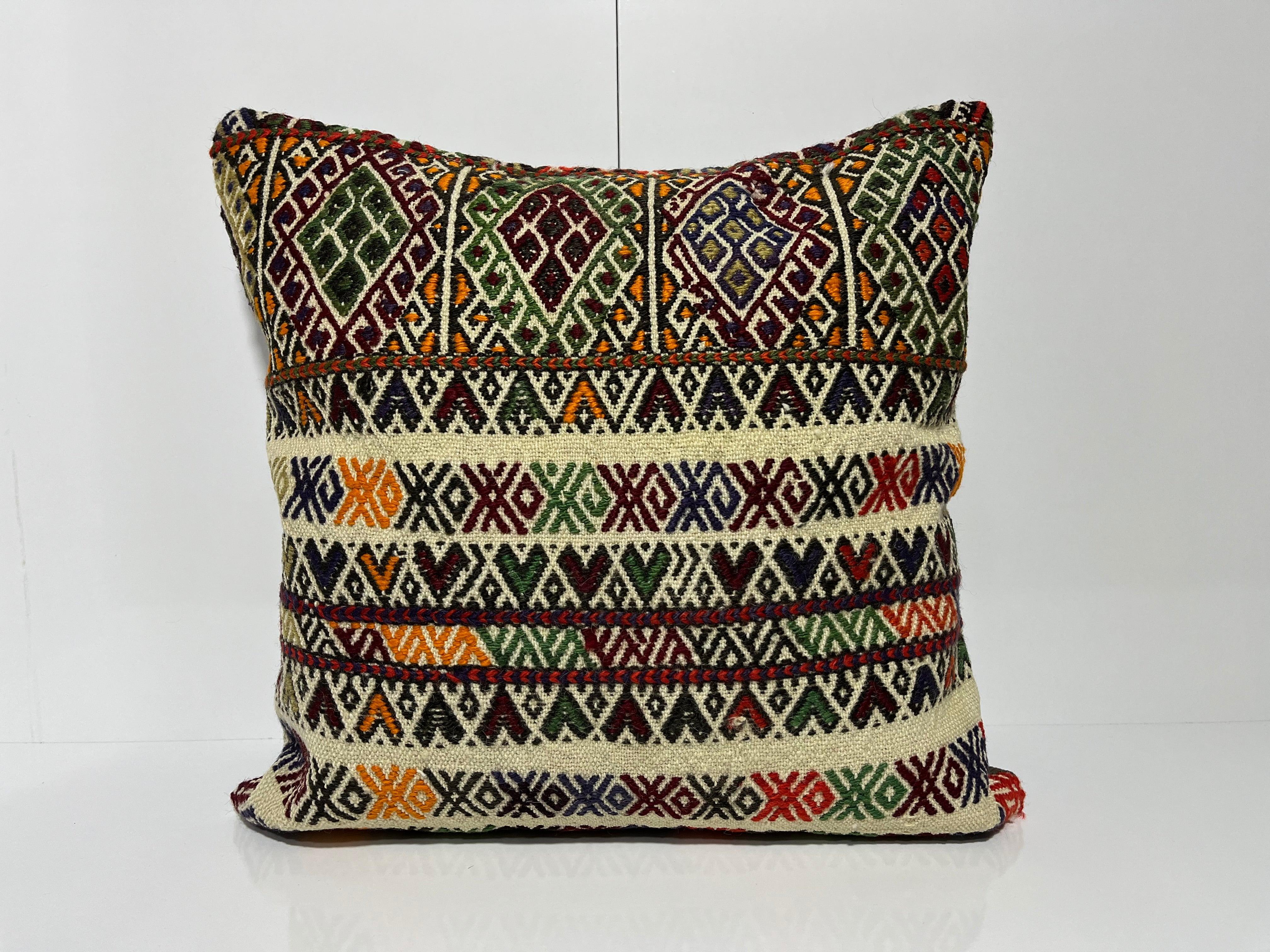 Kilim Pillow 20x20 inch, #EE00131