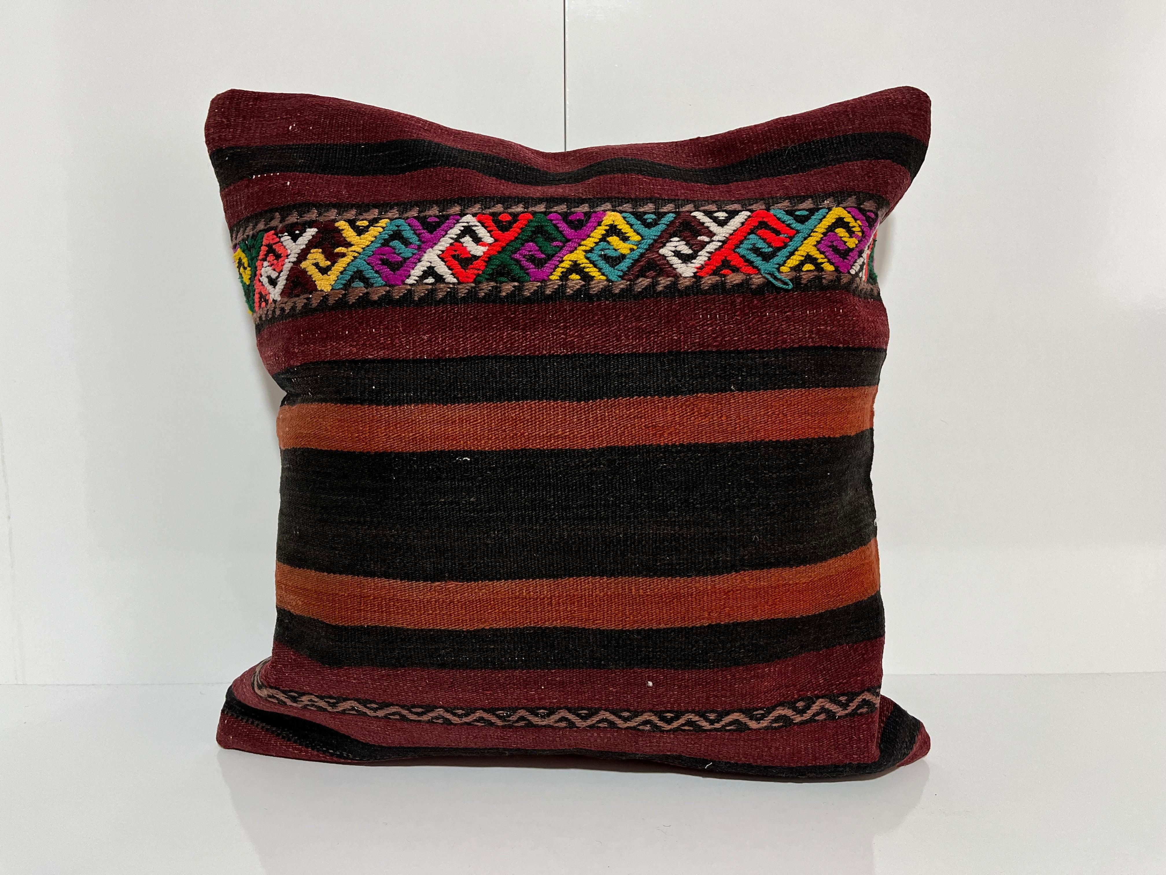 Kilim Pillow 20x20 inch, #EE00147