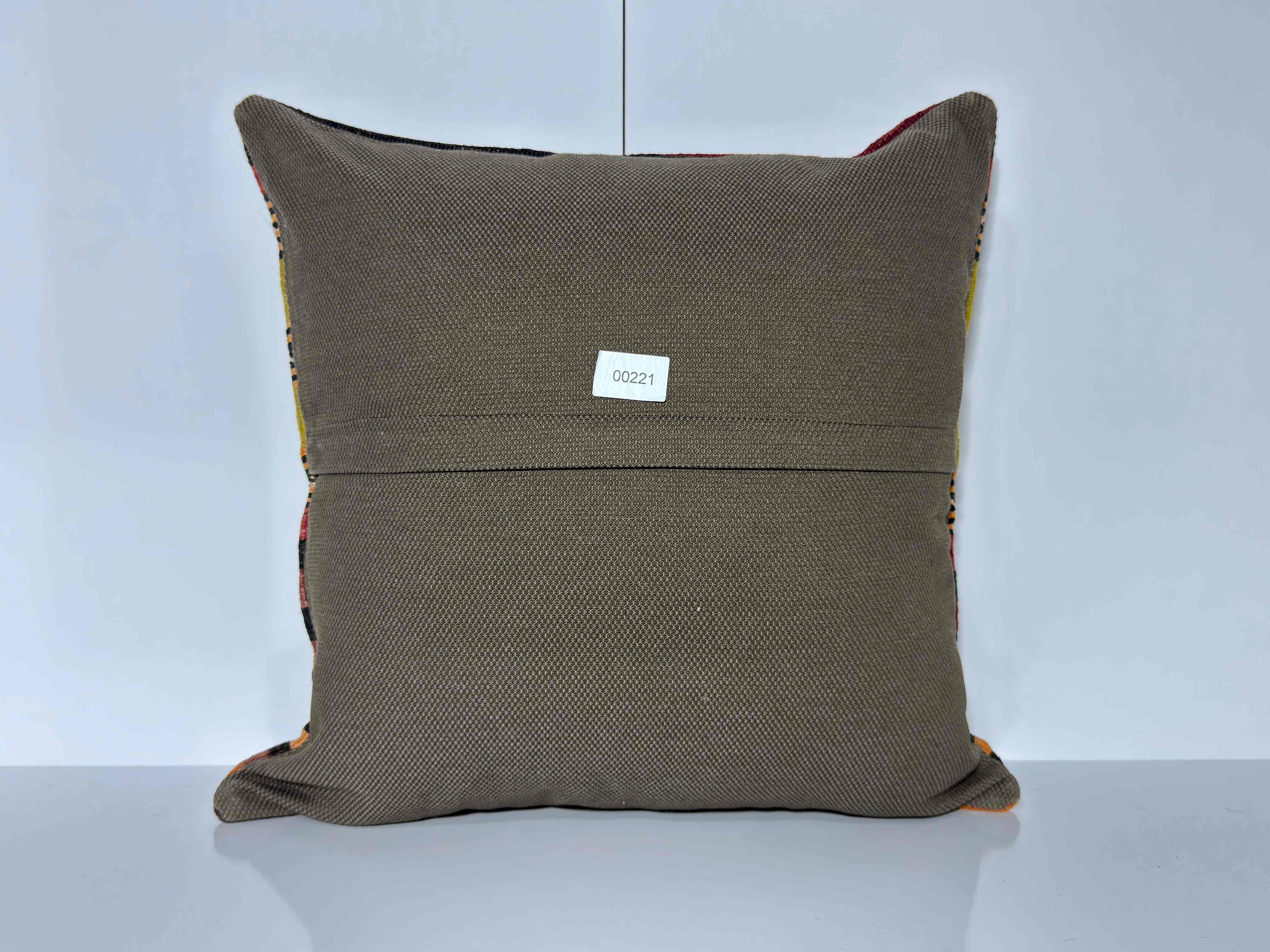 Kilim Pillow 20x20 inch, #EE00221