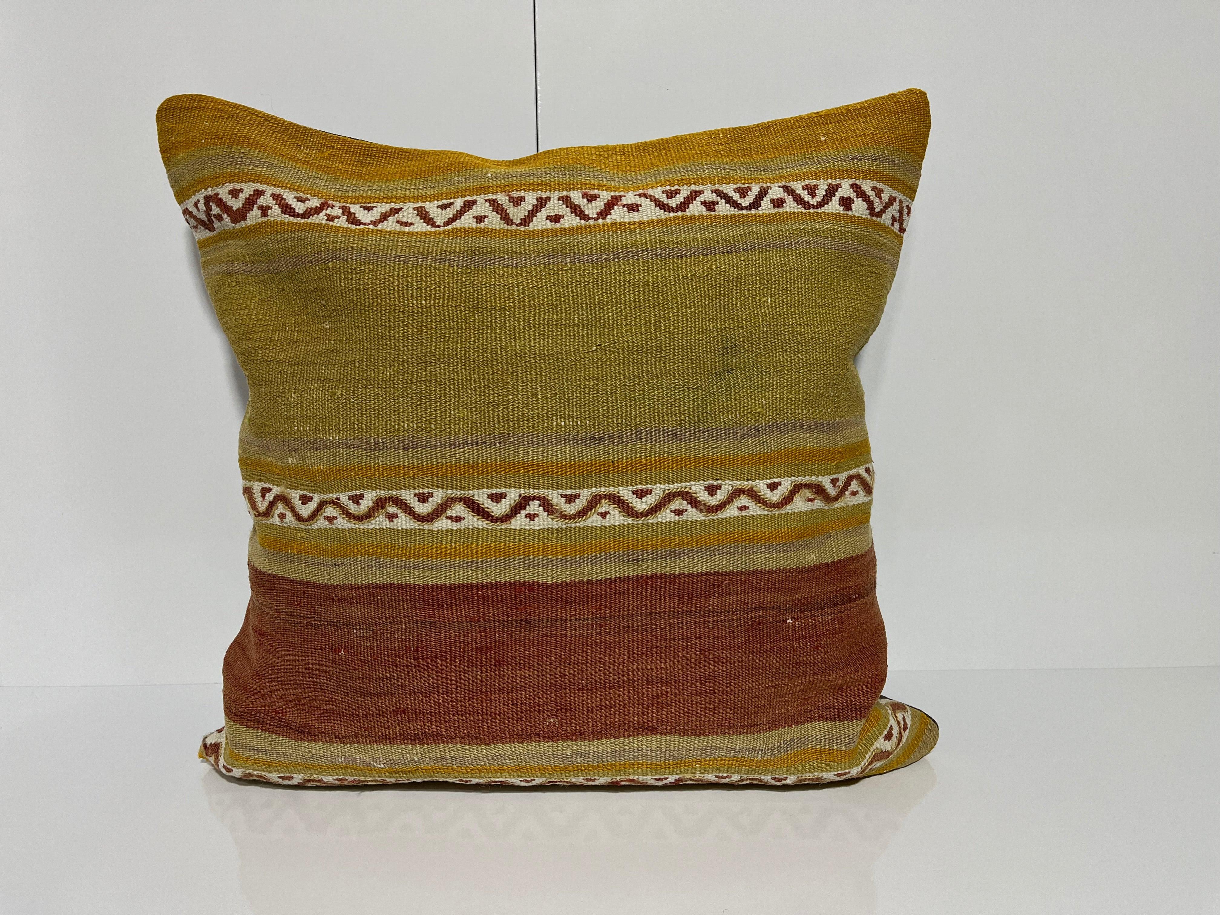 Kilim Pillow 20x20 inch, #EE00225