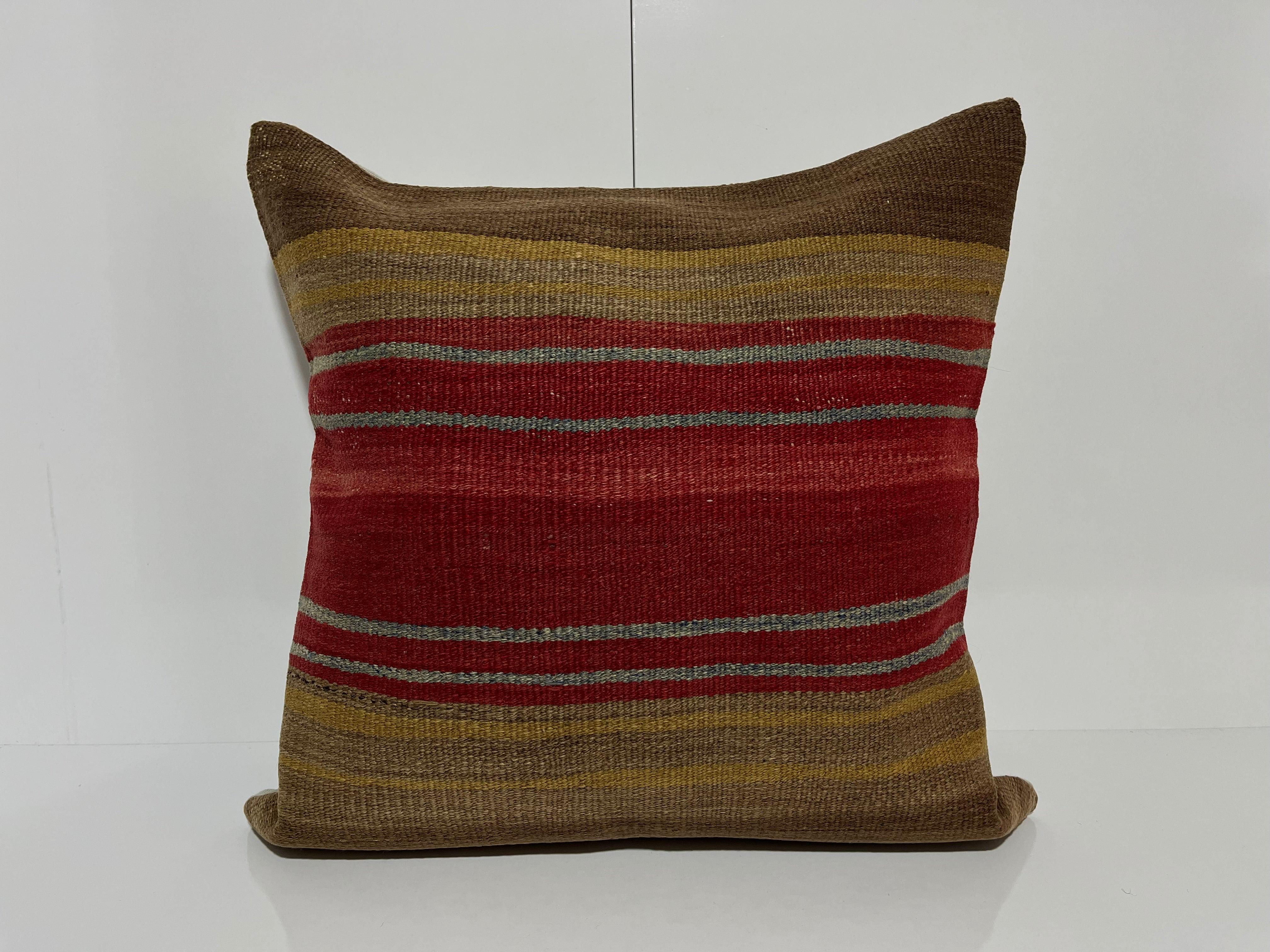 Kilim Pillow 20x20 inch, #EE00308