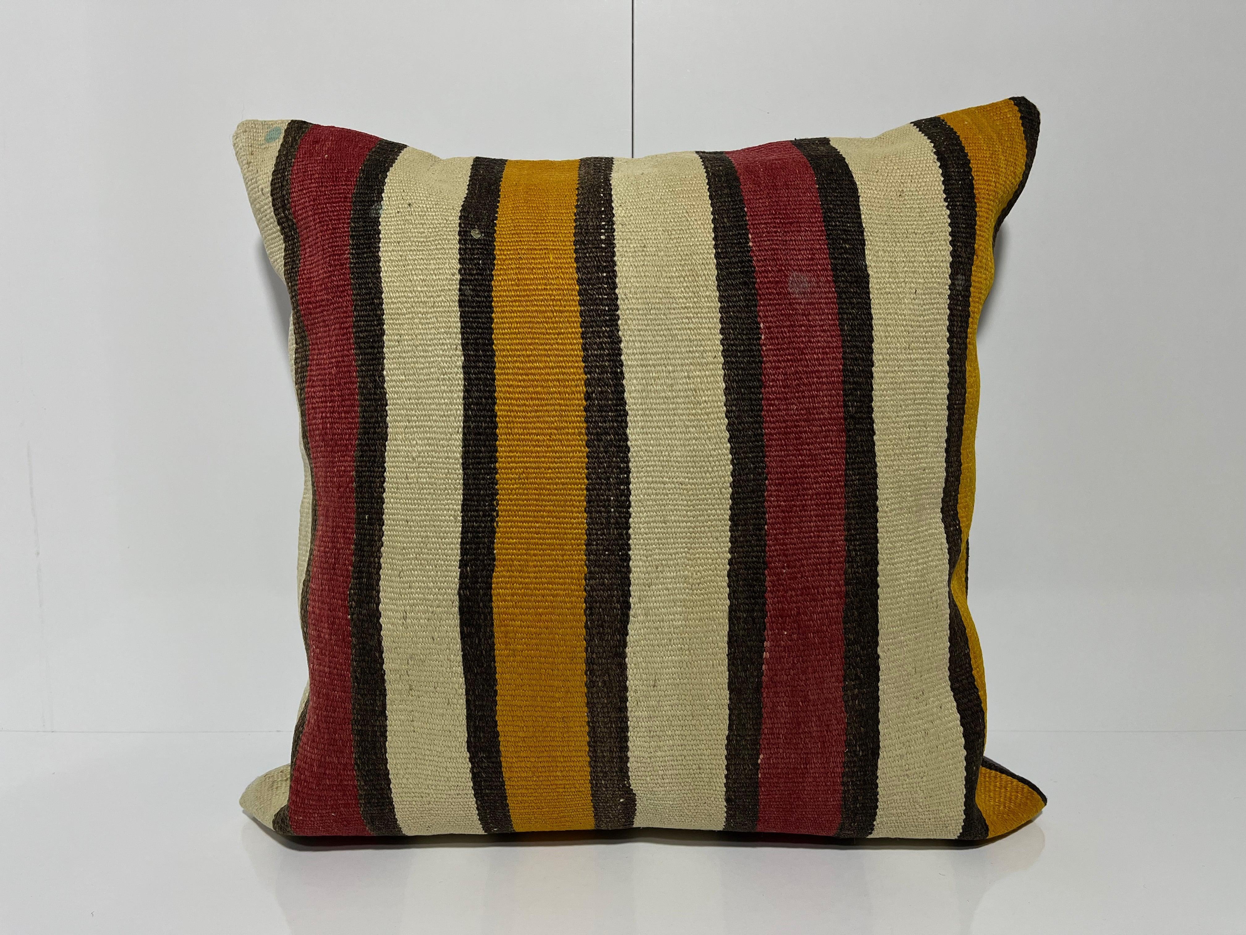 Kilim Pillow 20x20 inch, #EE00316