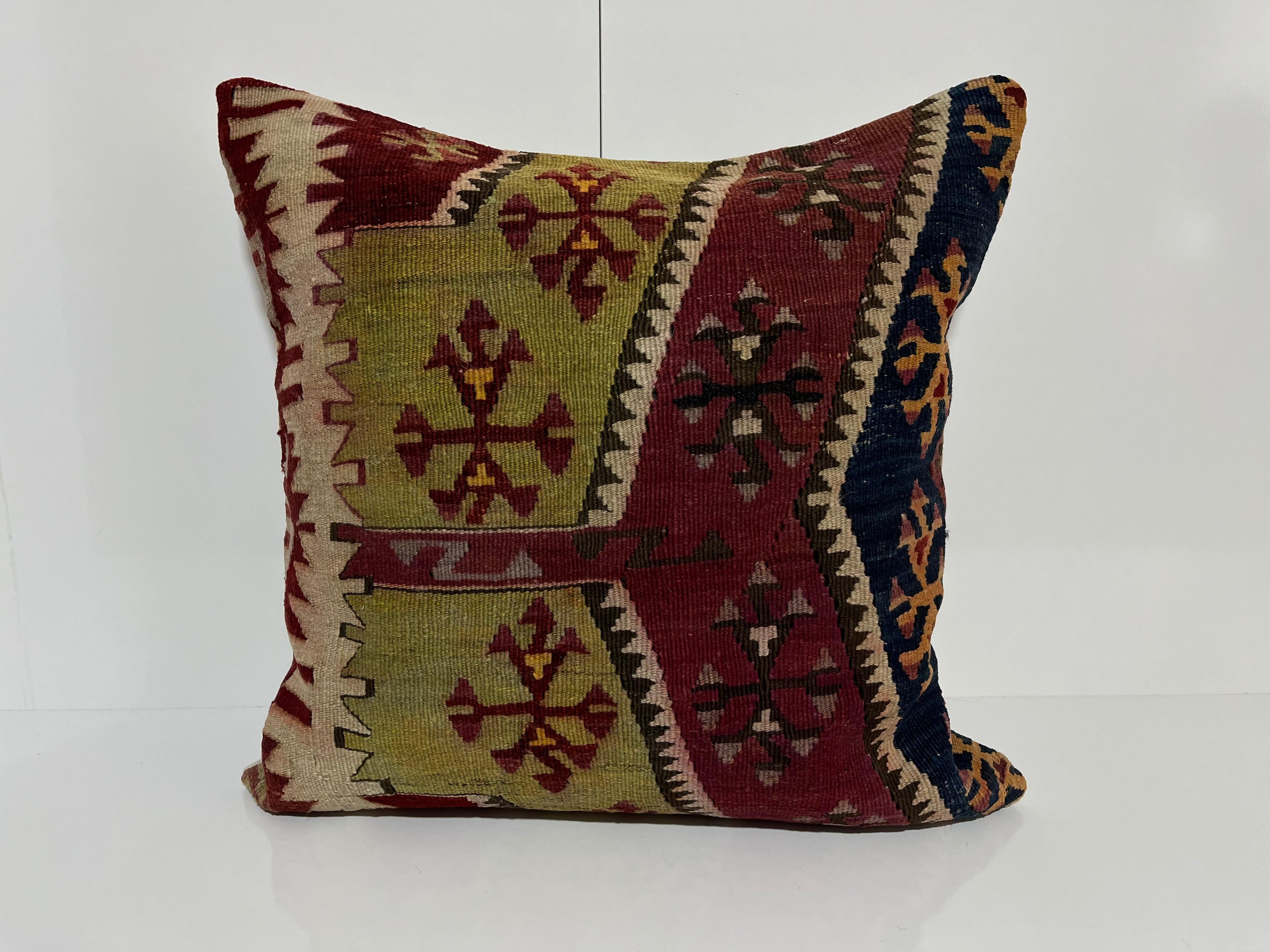 Kilim Pillow 20x20 inch, #EE00317