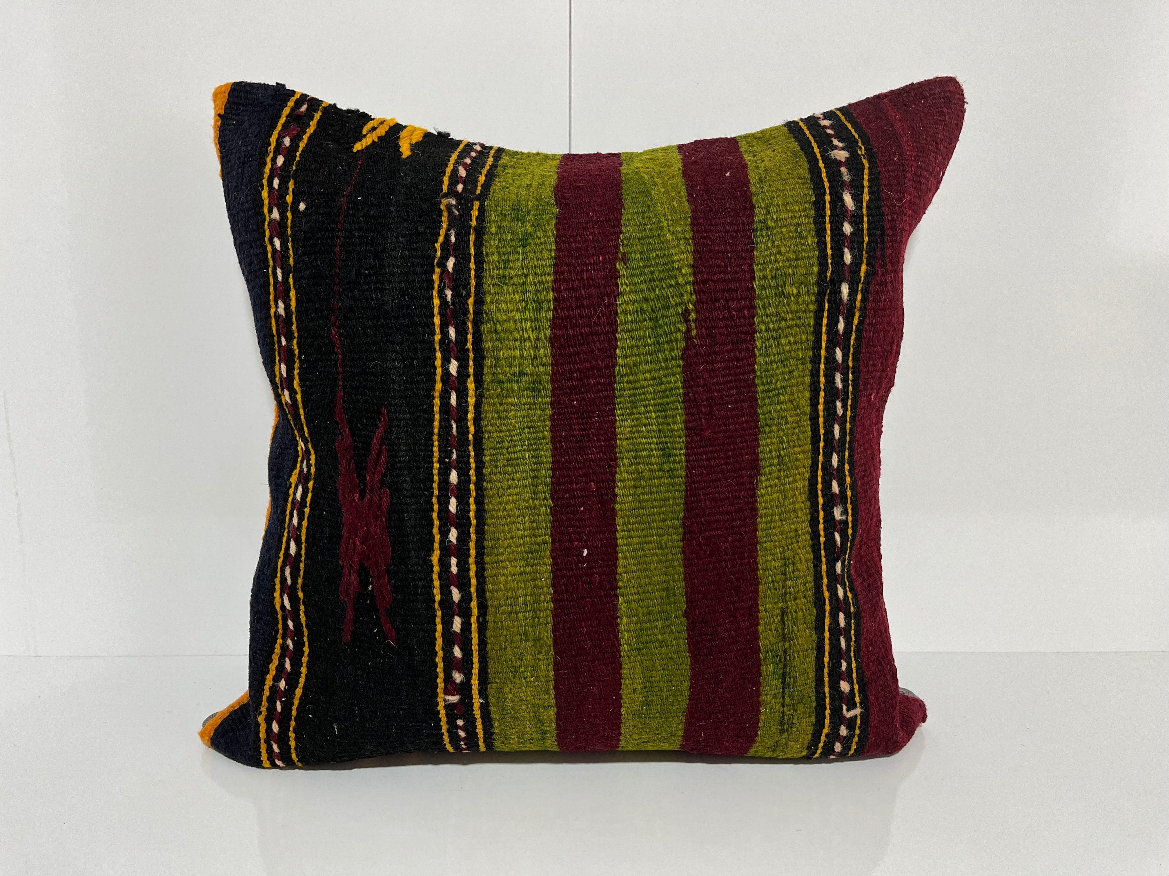 Kilim Pillow 20x20 inch, #EE00322