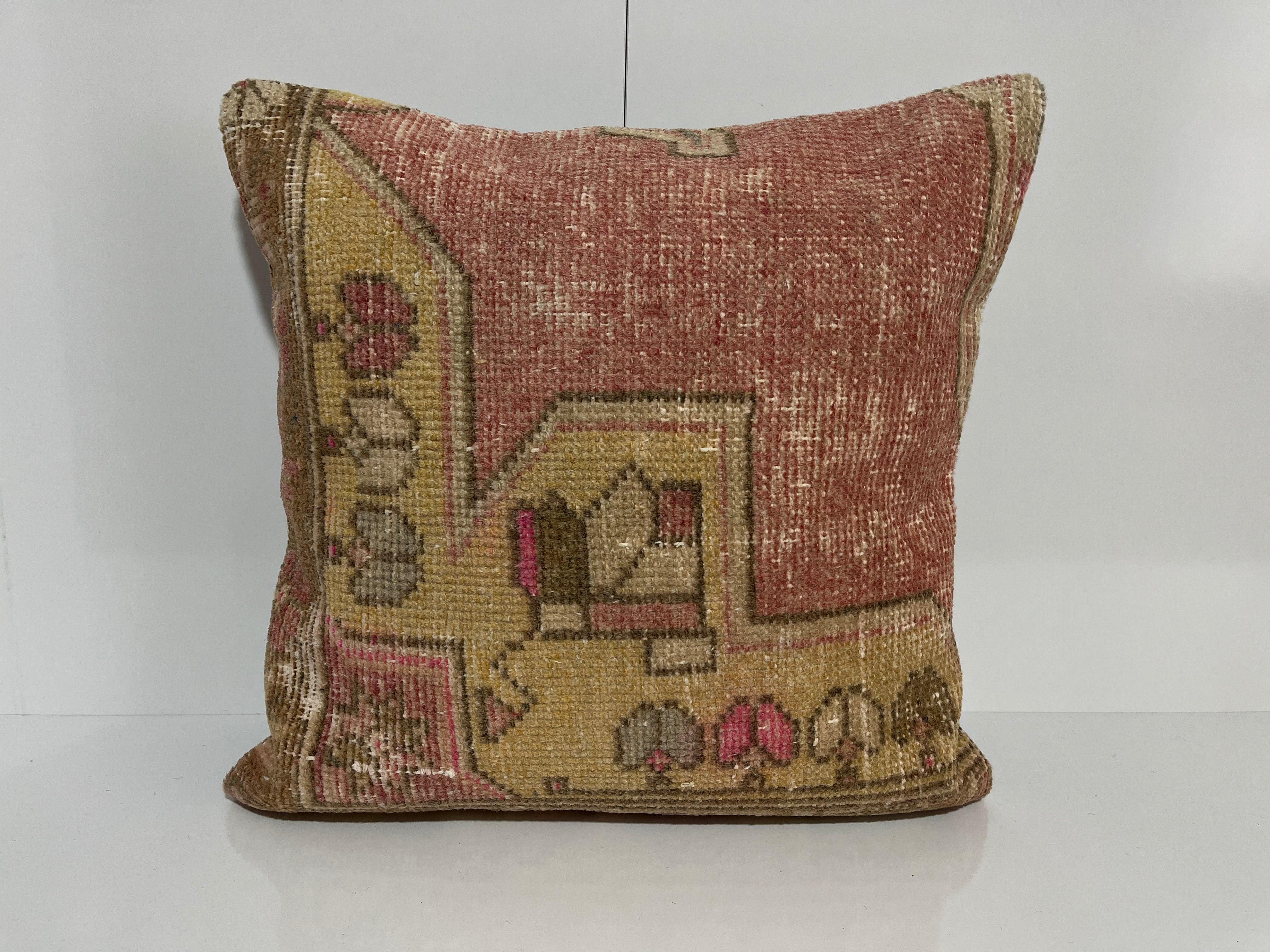 Kilim Pillow 20x20 inch, #EE00323