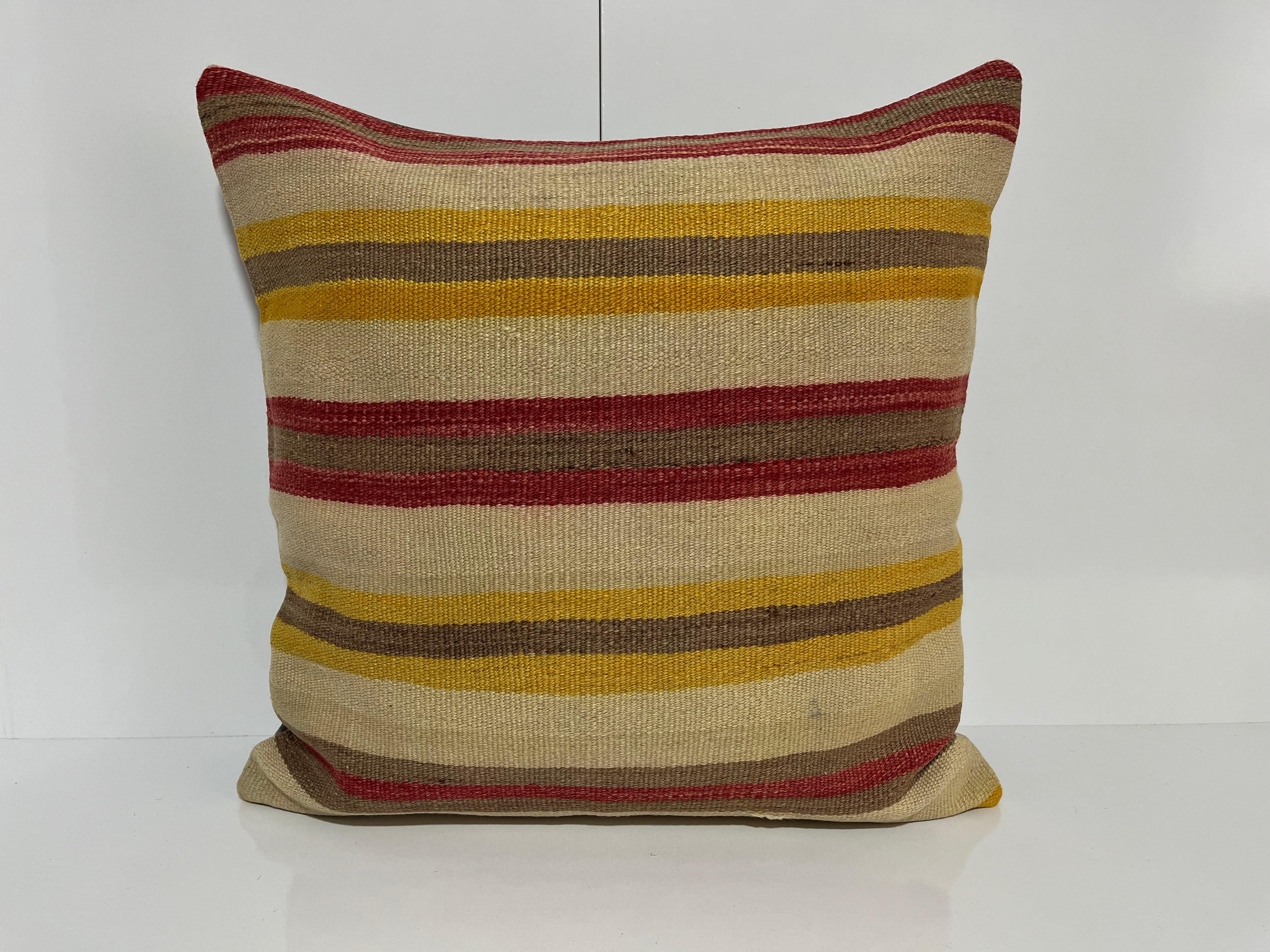 Kilim Pillow 20x20 inch, #EE00328