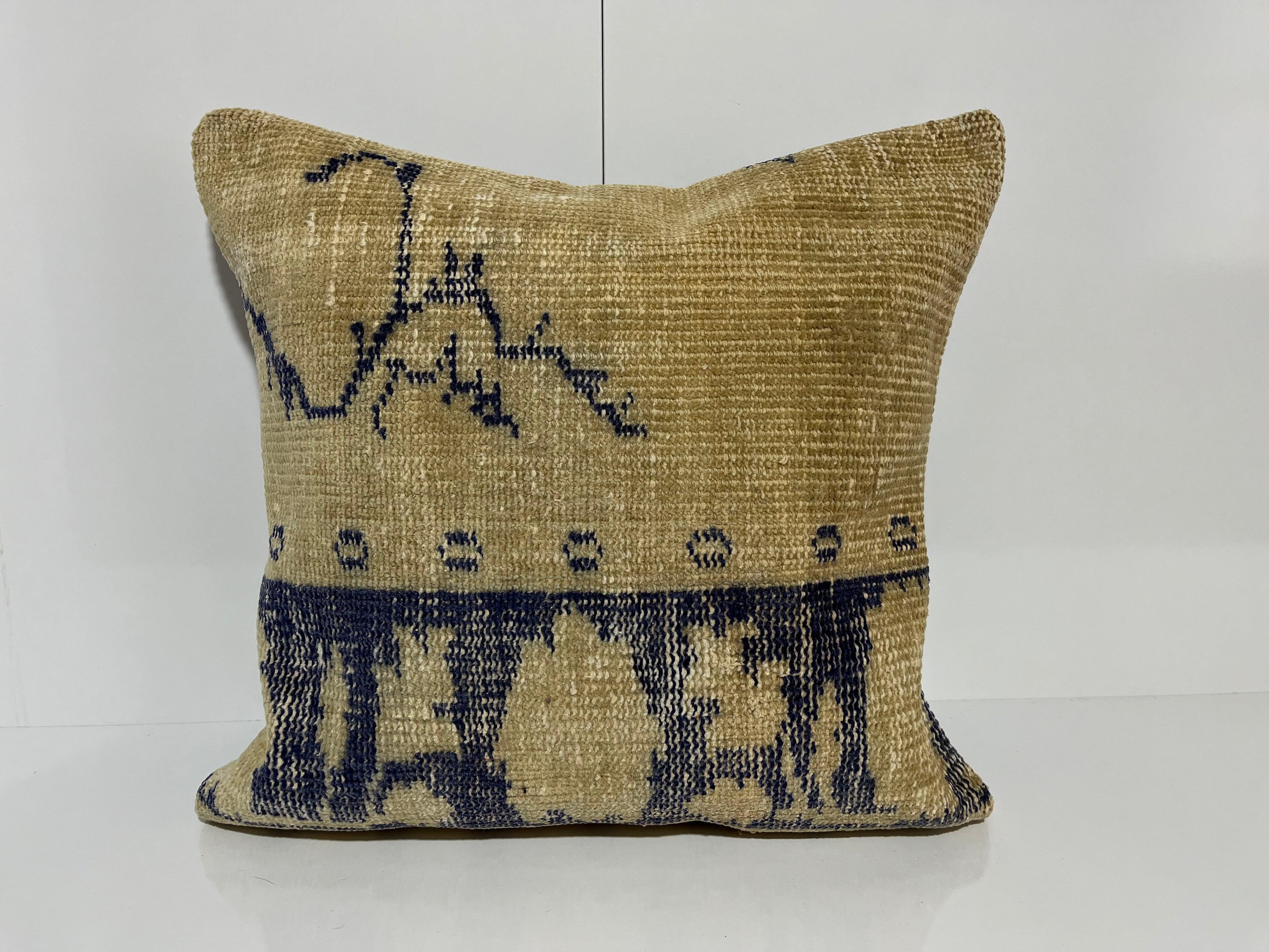 Kilim Pillow 20x20 inch, #EE00333