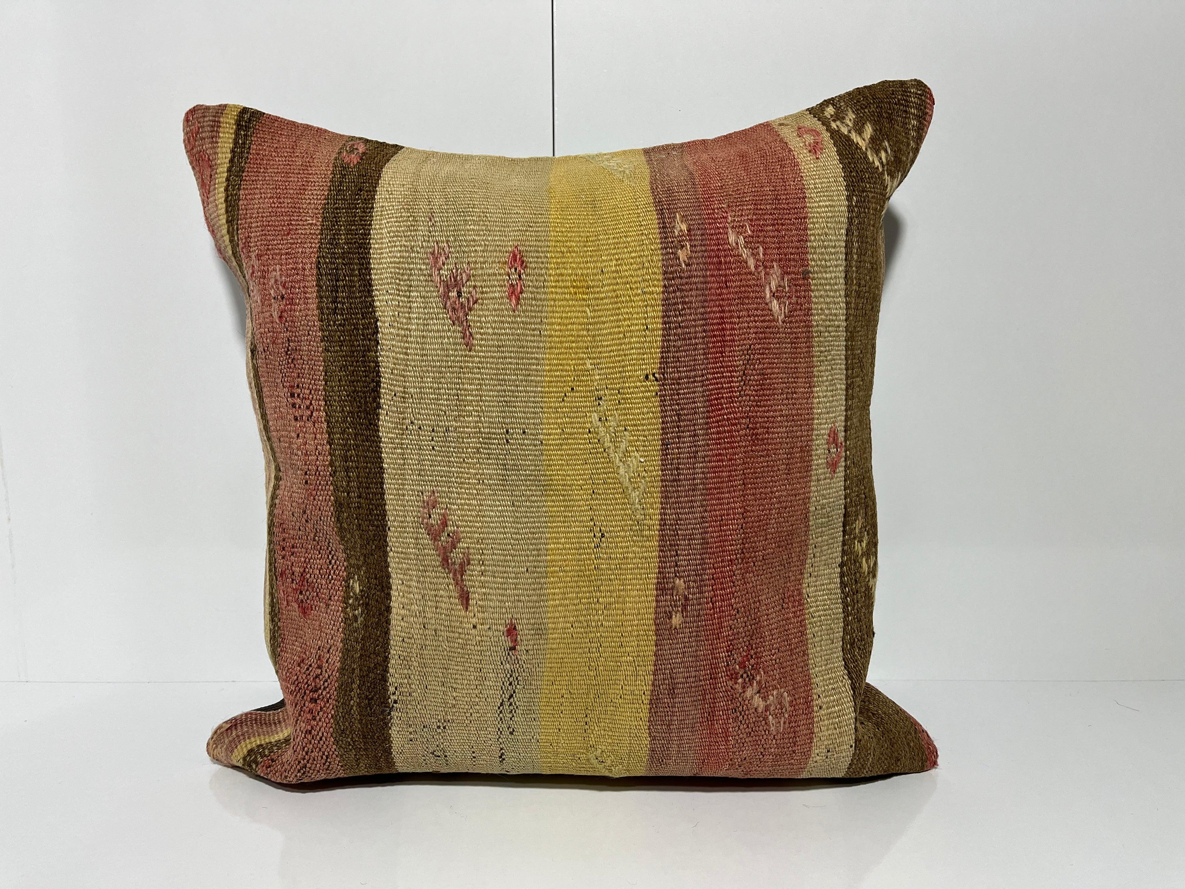 Kilim Pillow 20x20 inch, #EE00335