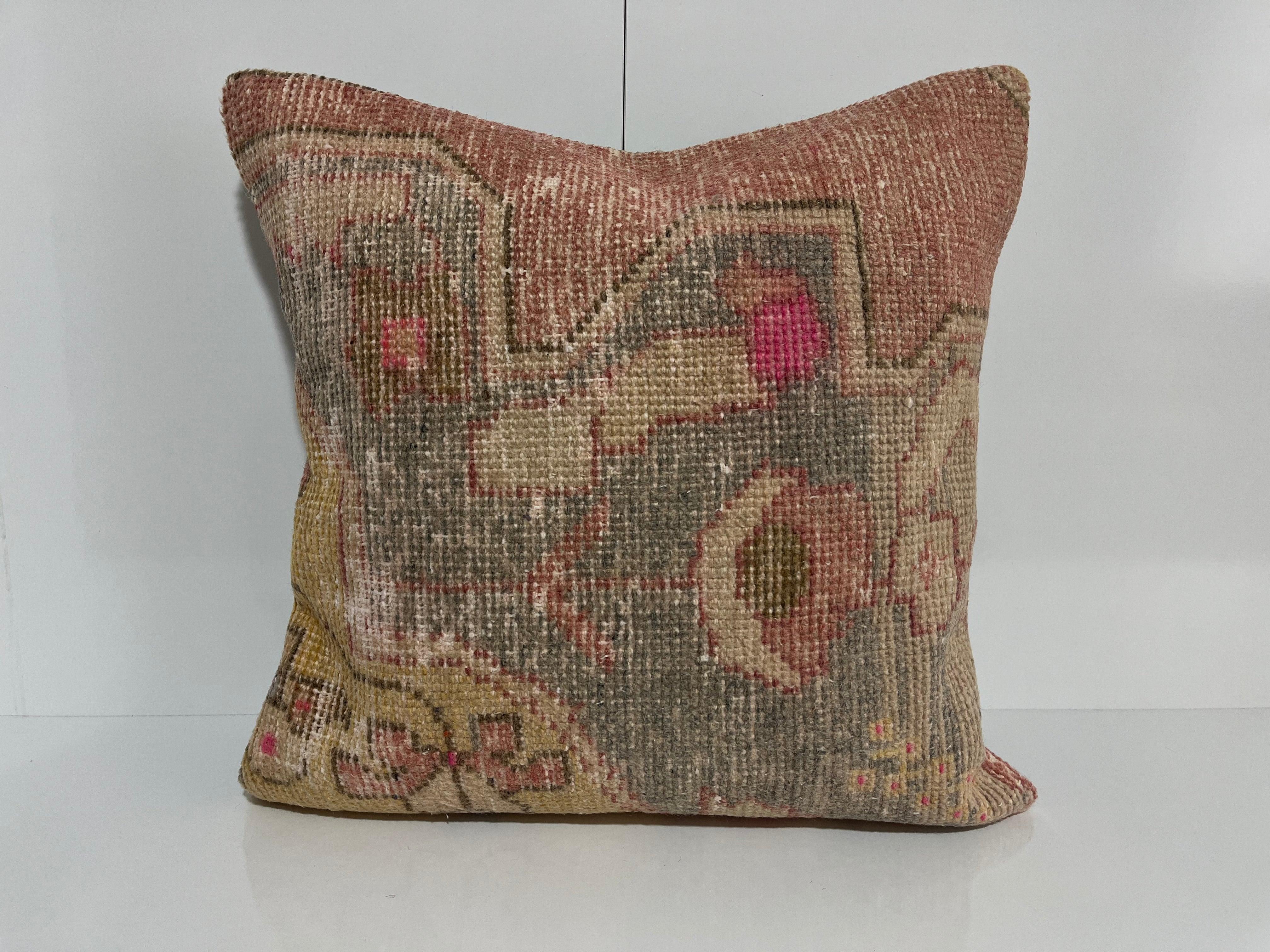 Kilim Pillow 20x20 inch, #EE00343