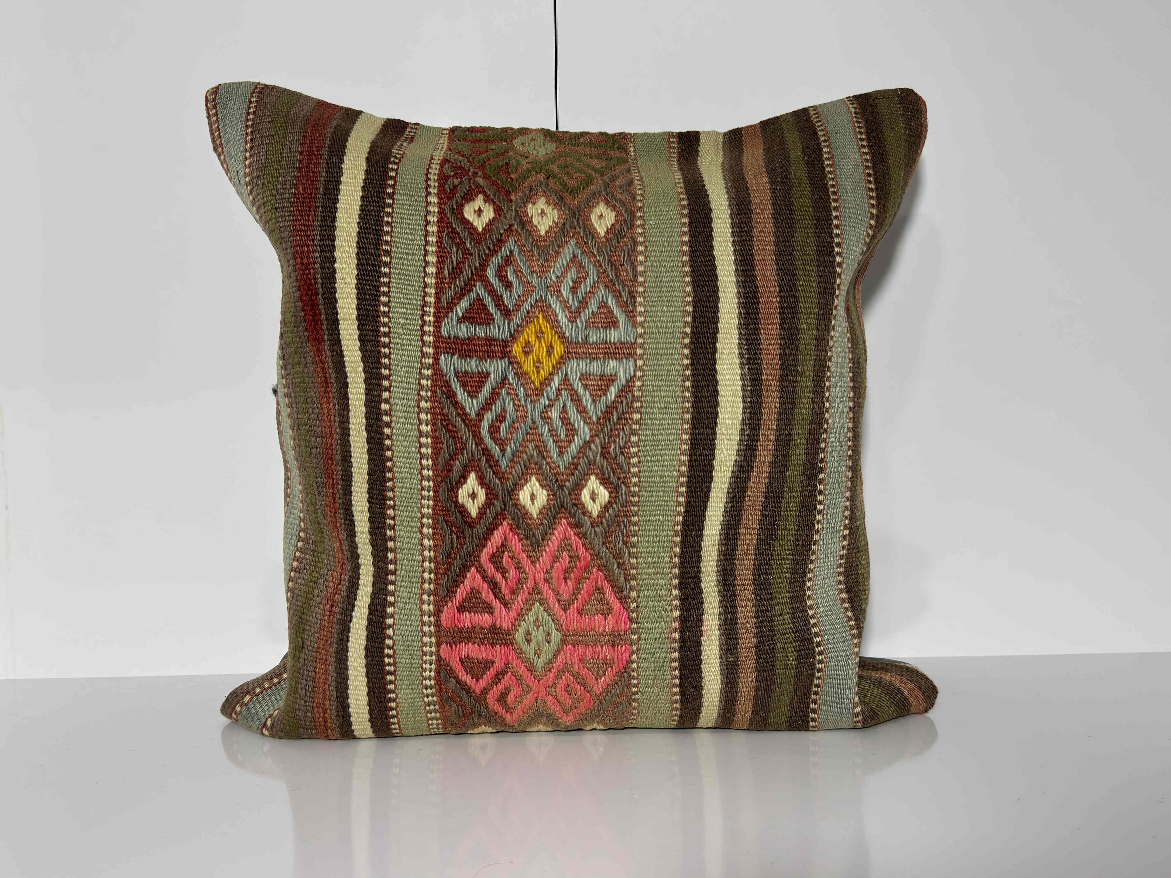 Kilim Pillow 20x20 inch, #EE00355