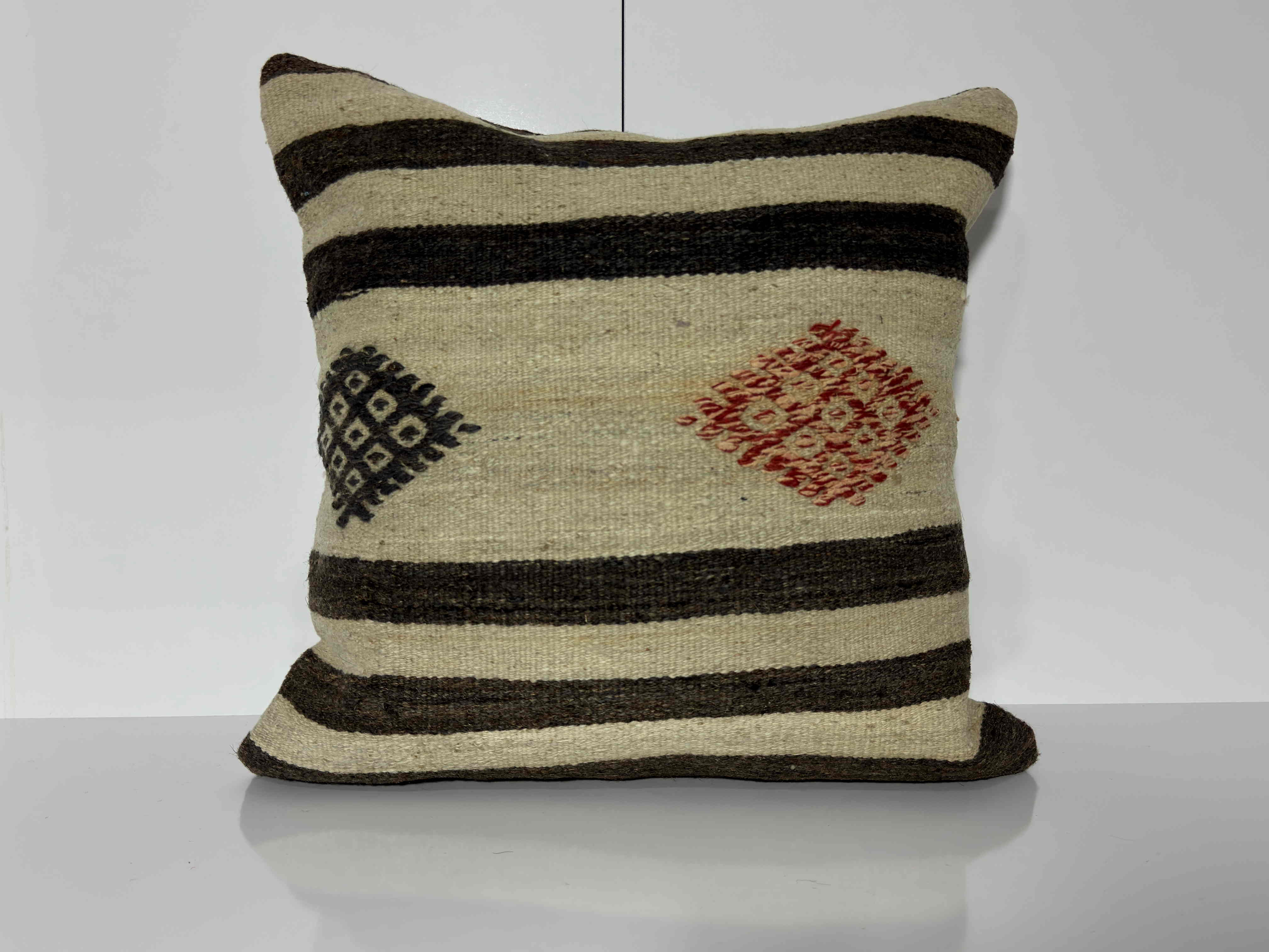 Kilim Pillow 20x20 inch, #EE00368