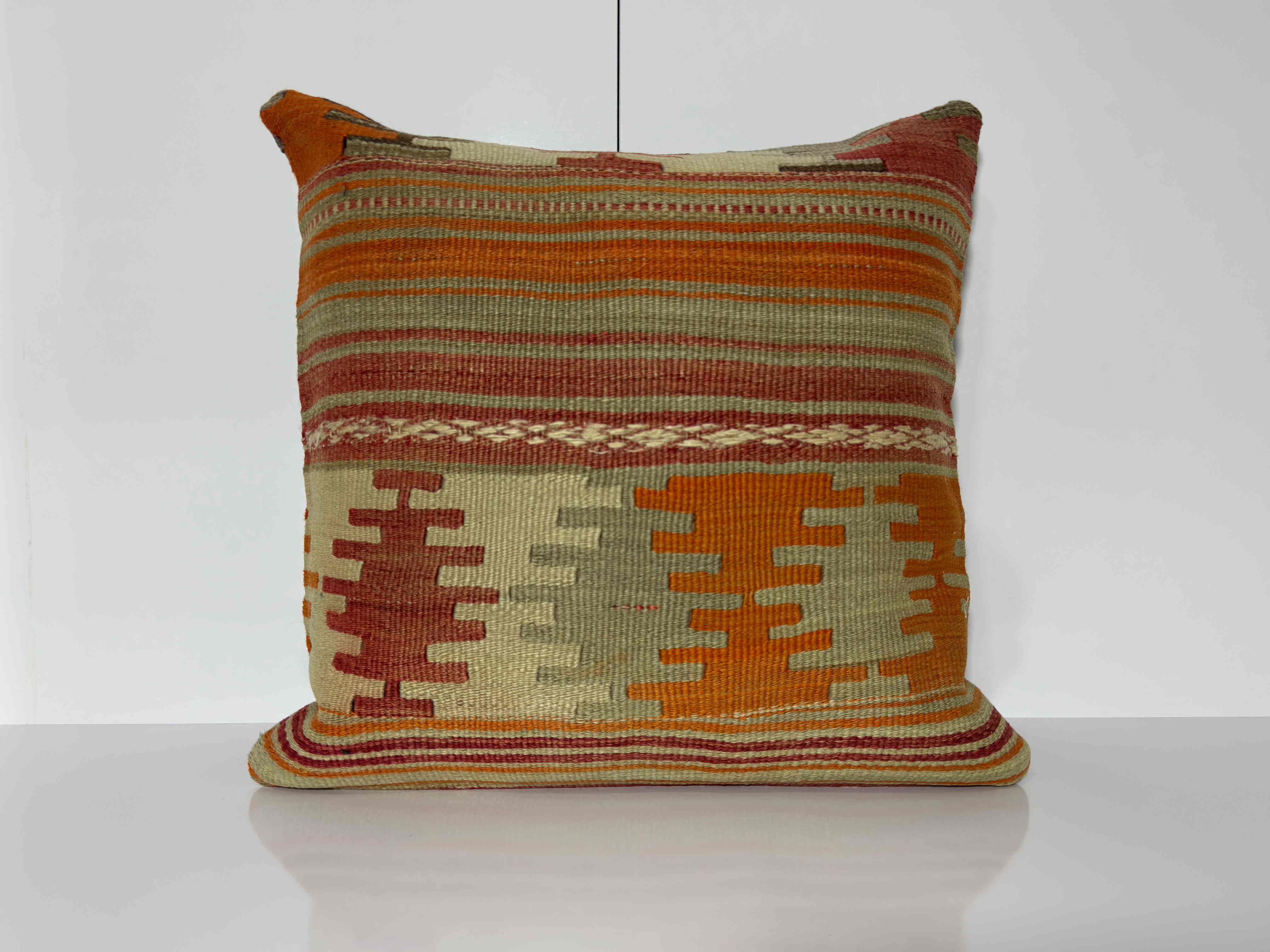 Kilim Pillow 20x20 inch, #EE00371