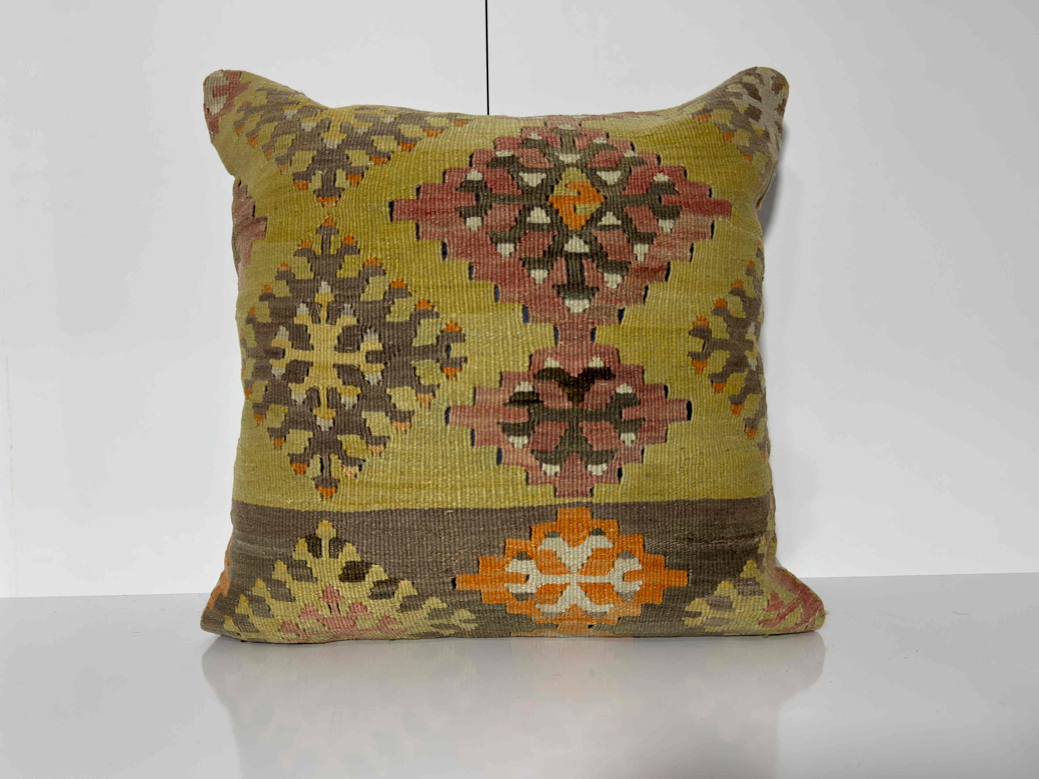 Kilim Pillow 20x20 inch, #EE00376
