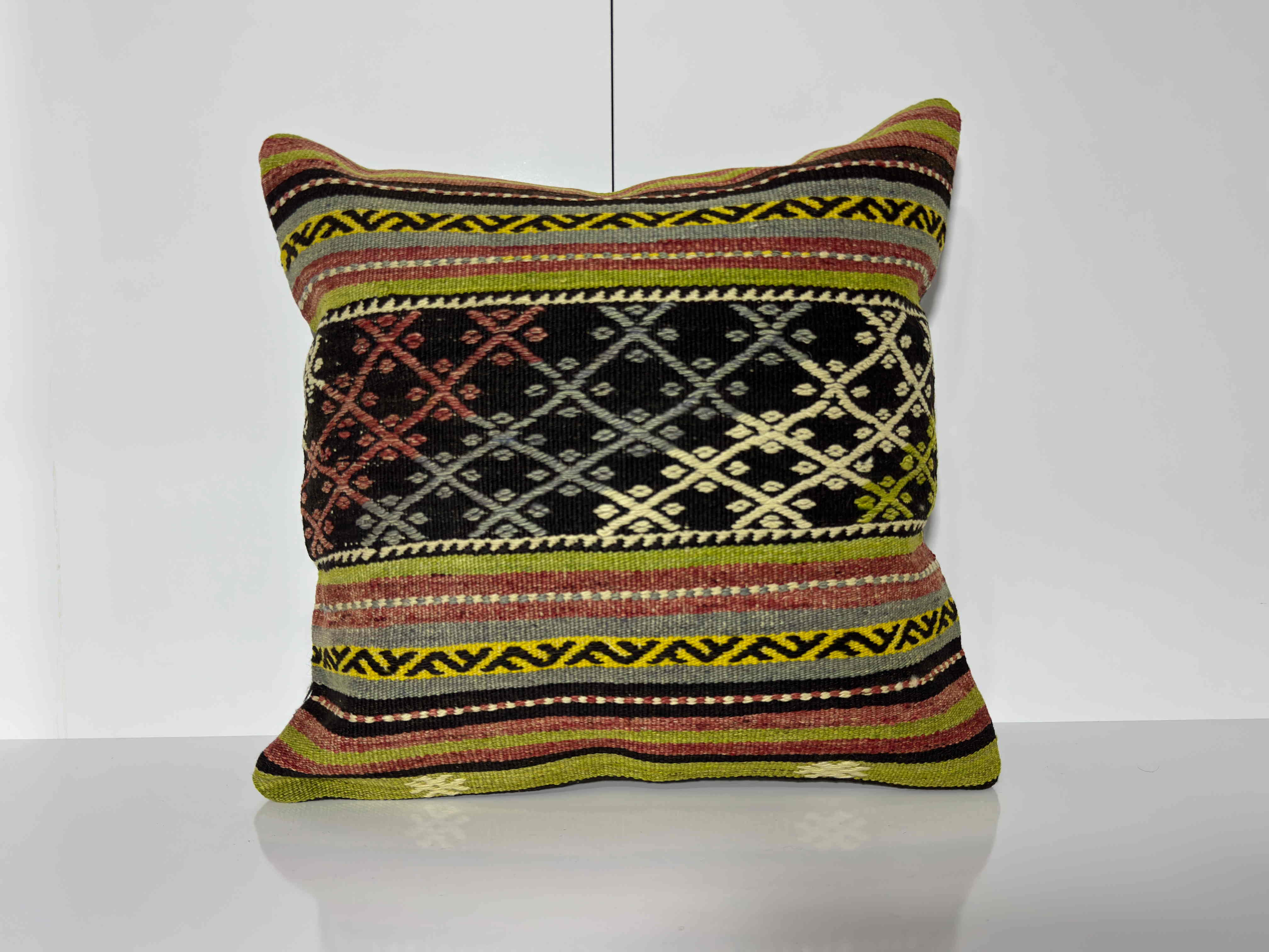 Kilim Pillow 20x20 inch, #EE00380