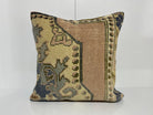 Pink kilim pillow with traditional design, handmade in Turkey – EE00307.