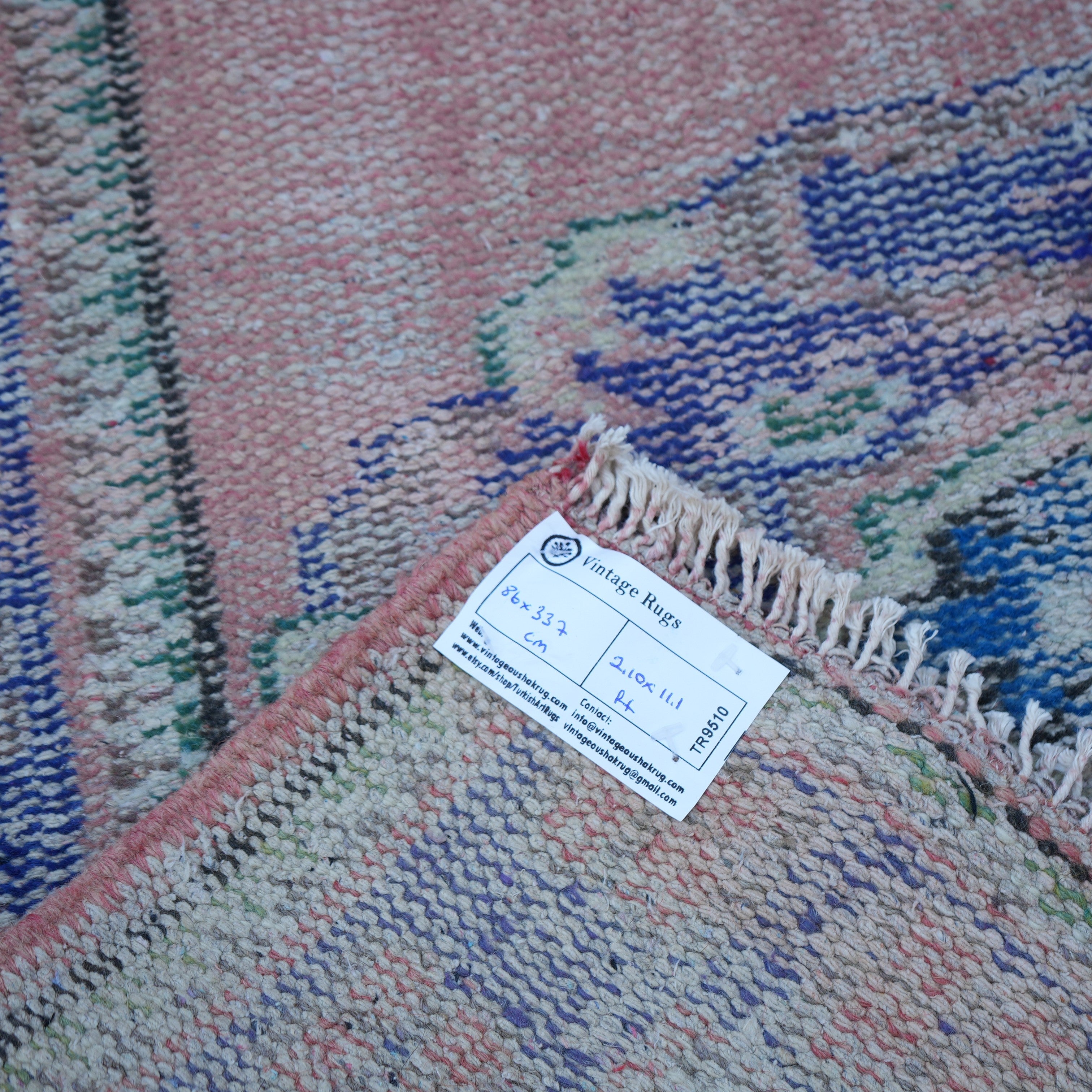 Lilas - Vintage Runner Rug